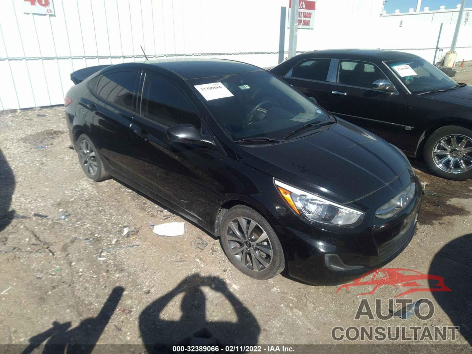 HYUNDAI ACCENT 2017 - KMHCT4AE6HU379771