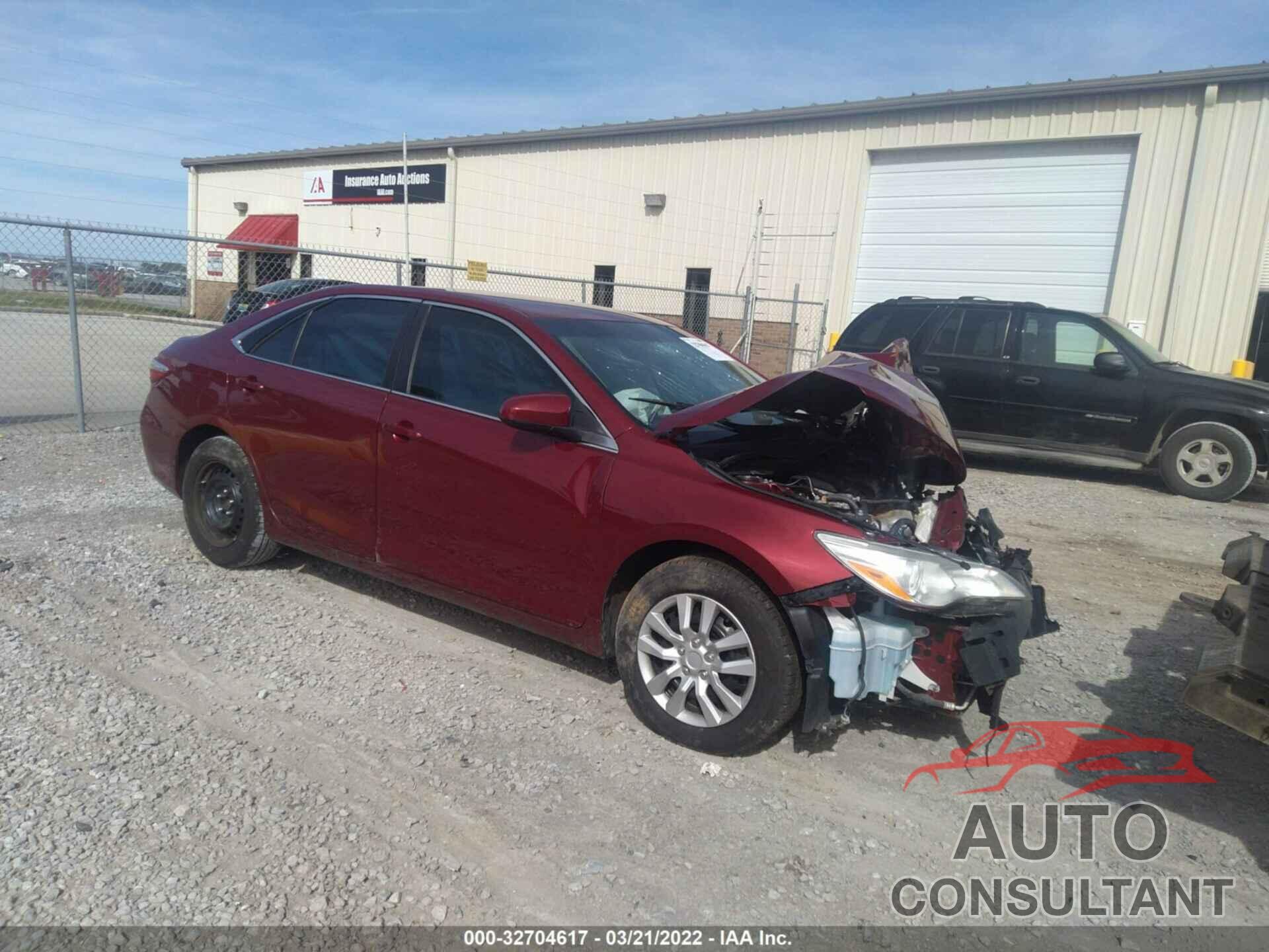 TOYOTA CAMRY 2016 - 4T1BF1FK2GU605481