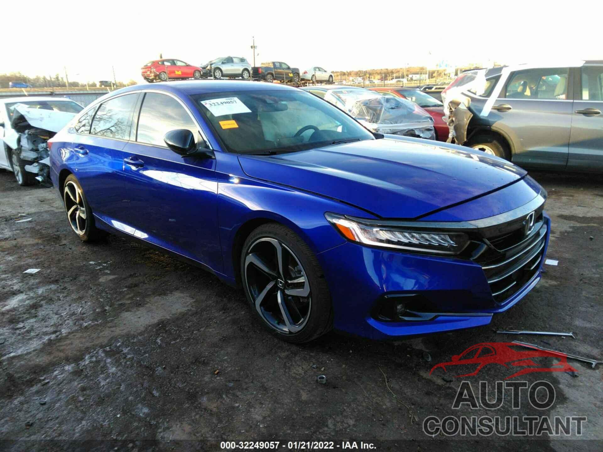 HONDA ACCORD SEDAN 2021 - 1HGCV1F38MA087640