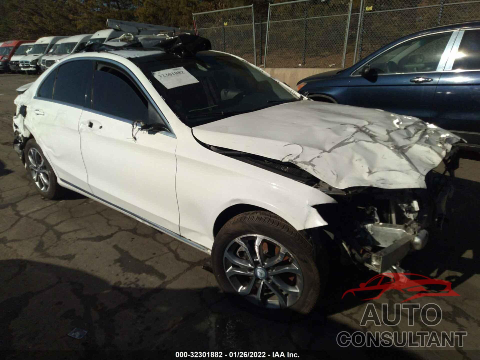 MERCEDES-BENZ C-CLASS 2017 - 55SWF4KB5HU209549