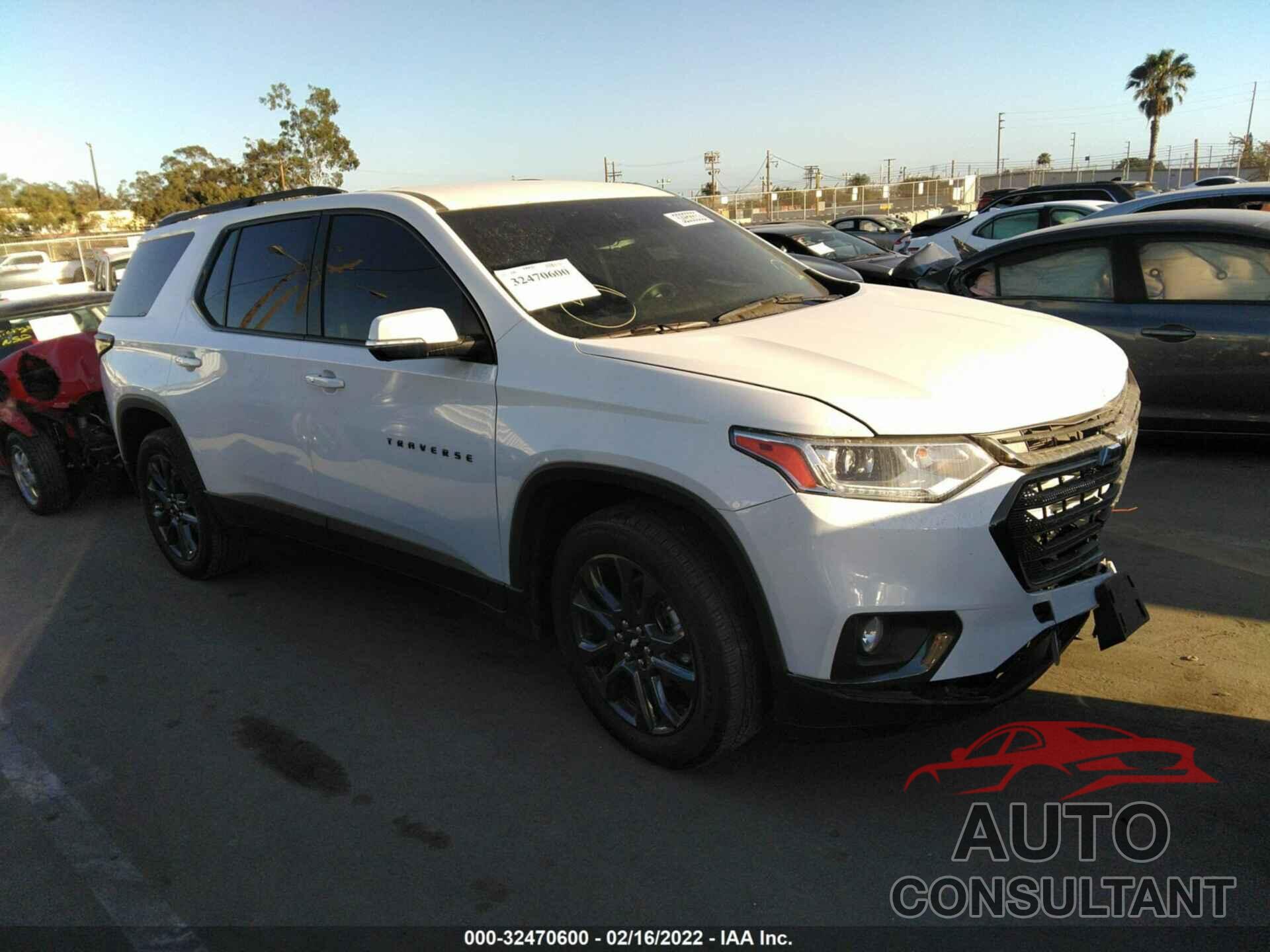 CHEVROLET TRAVERSE 2021 - 1GNERJKW1MJ127804