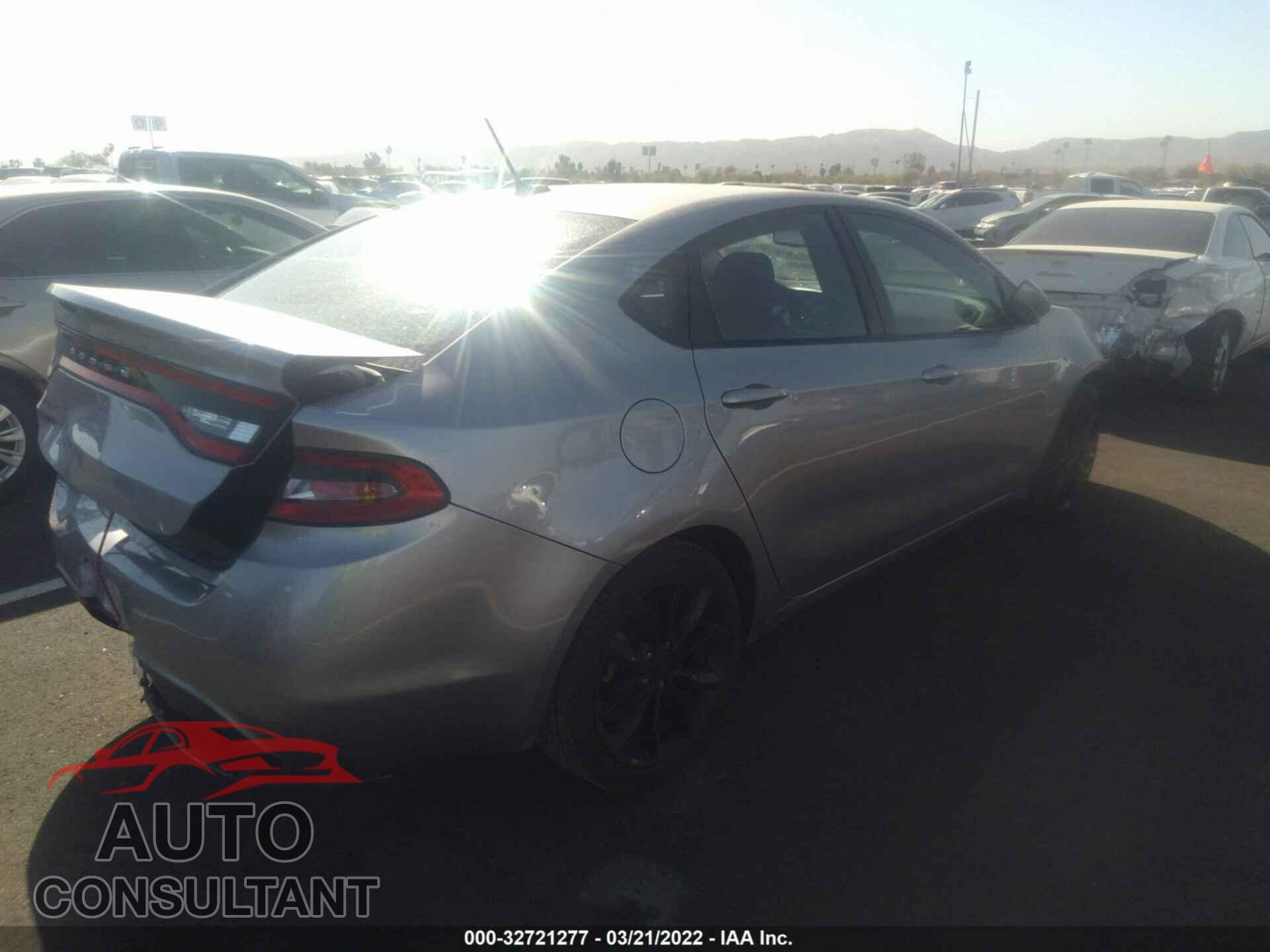 DODGE DART 2016 - 1C3CDFFA2GD822052