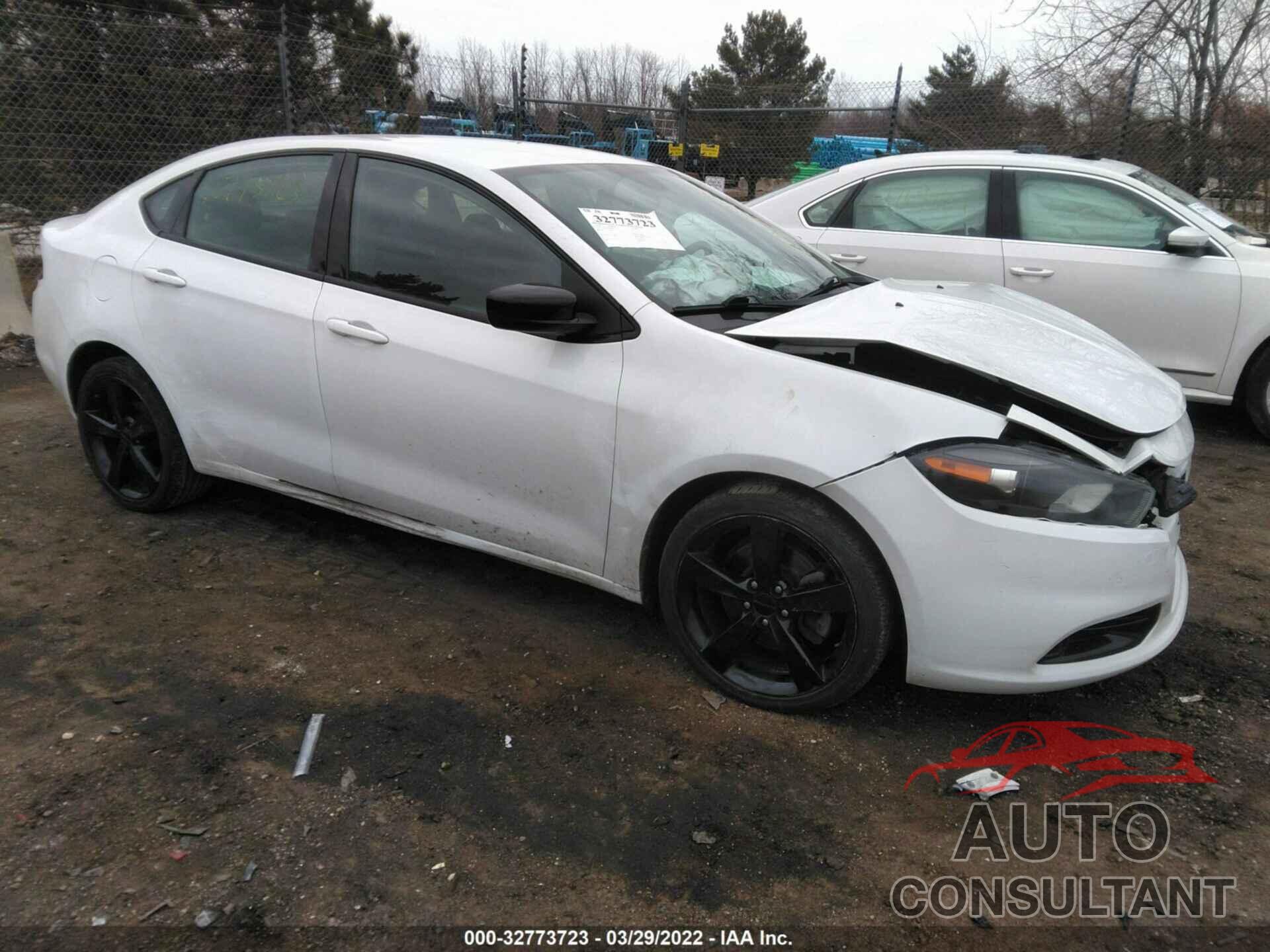 DODGE DART 2016 - 1C3CDFBB7GD519637