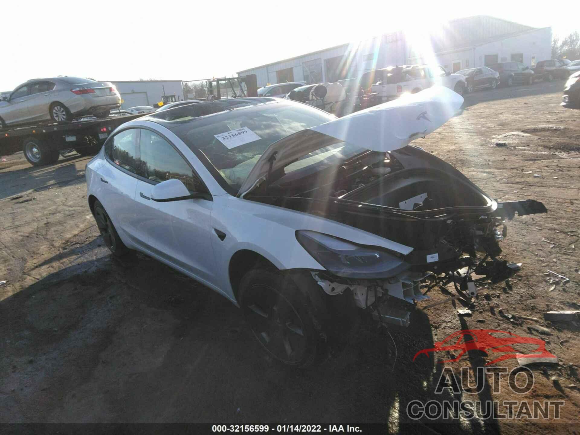 TESLA MODEL 3 2021 - 5YJ3E1EB1MF081001