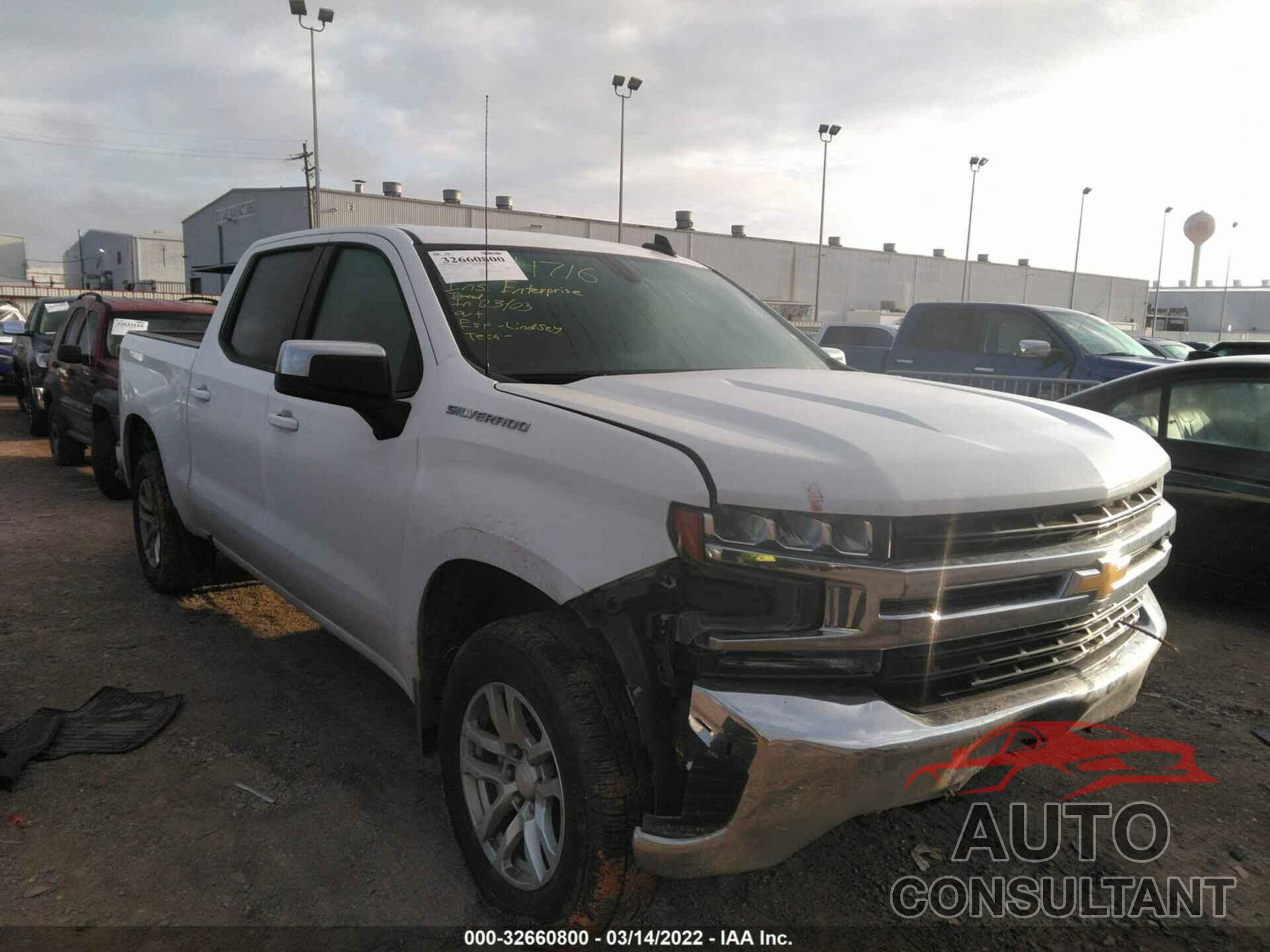 CHEVROLET SILVERADO 1500 2020 - 1GCPWCED2LZ116245