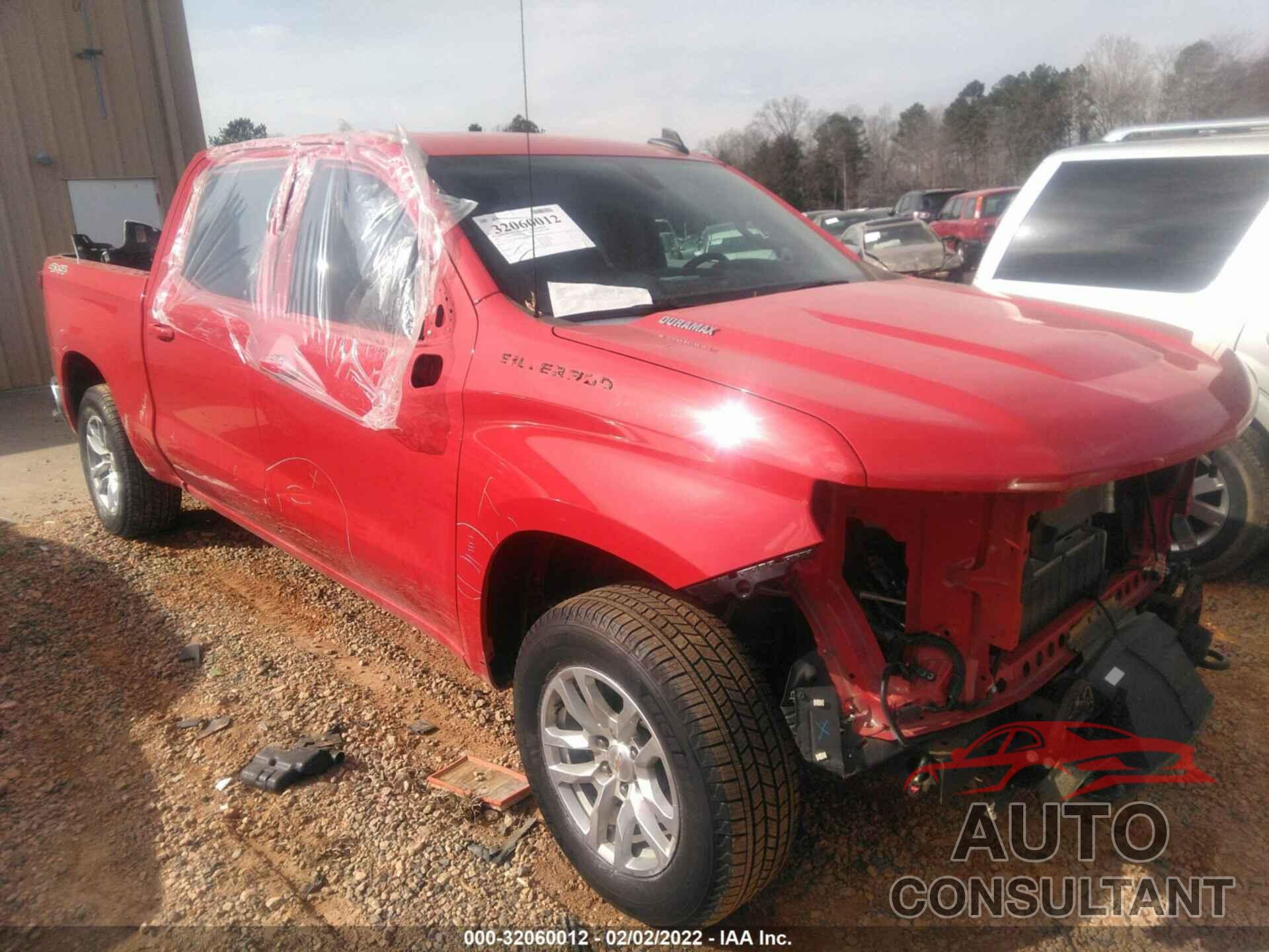 CHEVROLET SILVERADO 1500 2021 - 3GCUYDET3MG234977