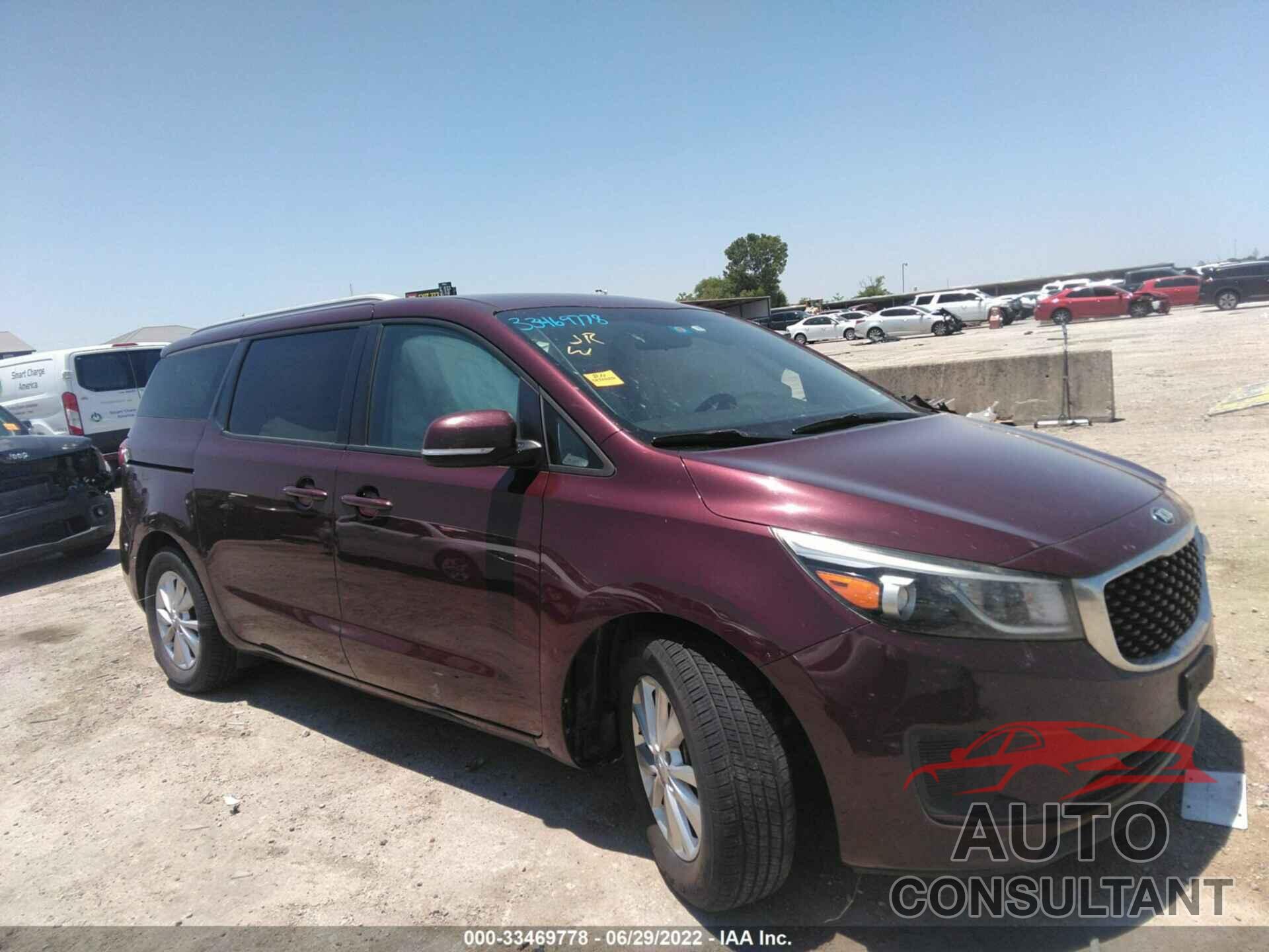 KIA SEDONA 2016 - KNDMB5C17G6085830