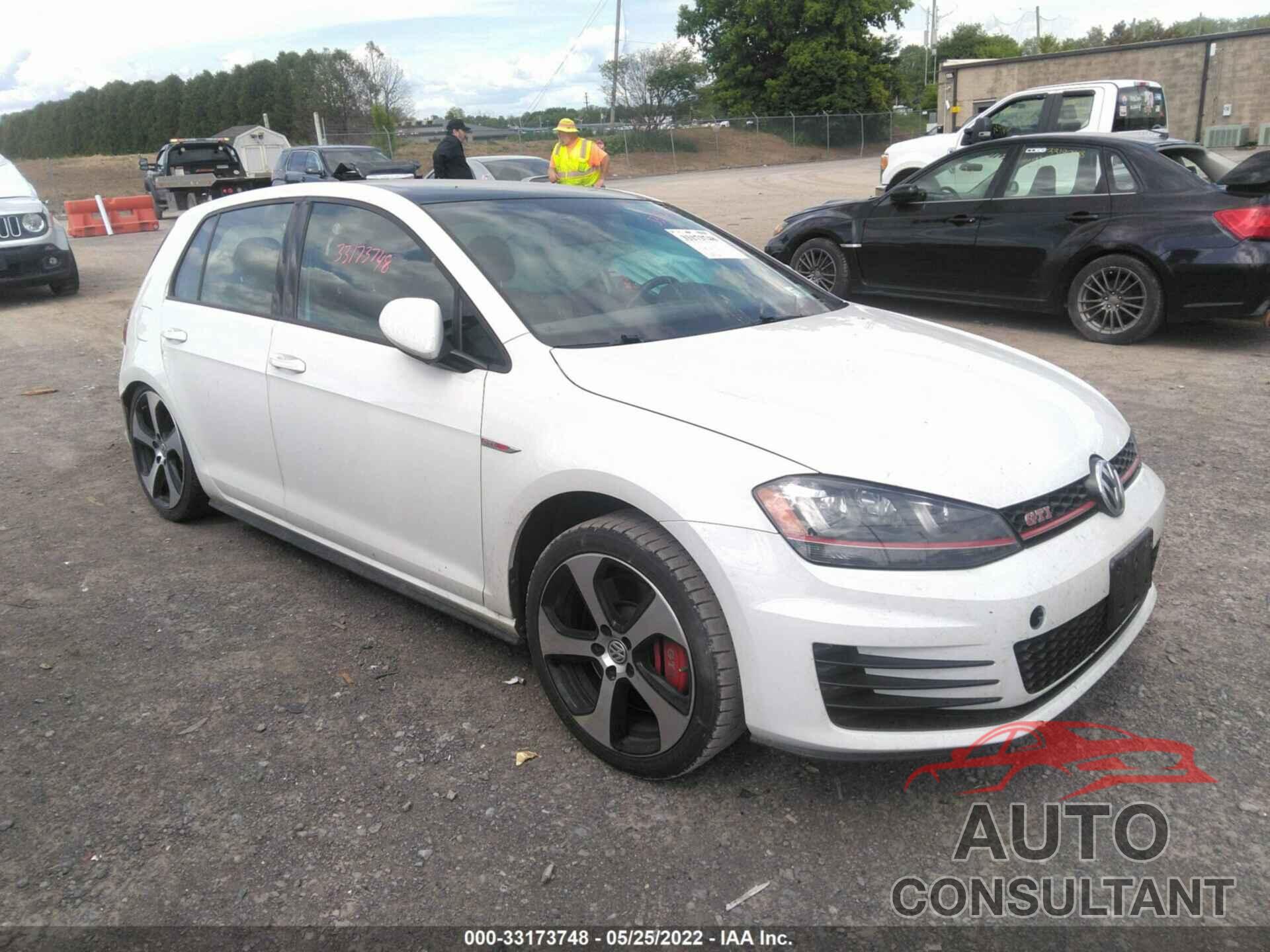 VOLKSWAGEN GOLF GTI 2017 - 3VW547AU7HM029599