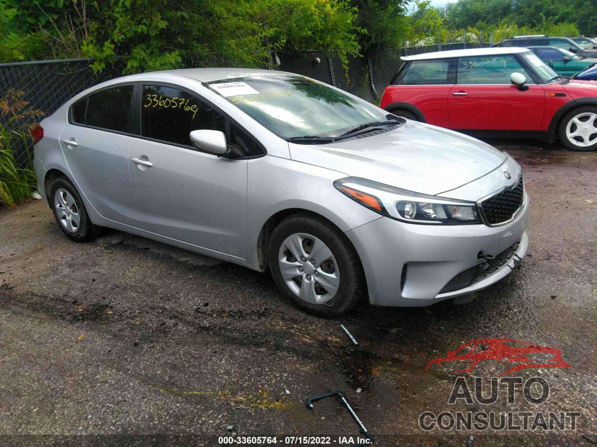 KIA FORTE 2017 - 3KPFK4A76HE082245