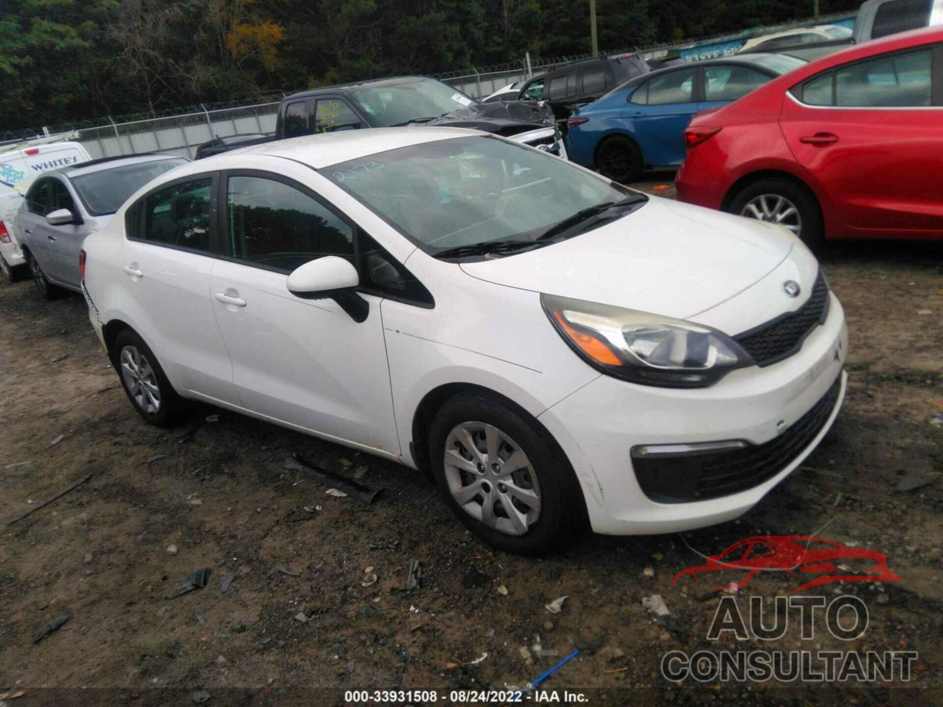 KIA RIO 2016 - KNADM4A30G6639943