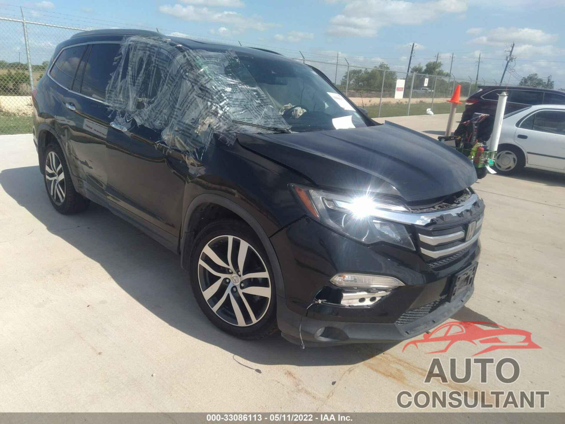 HONDA PILOT 2016 - 5FNYF5H9XGB005896