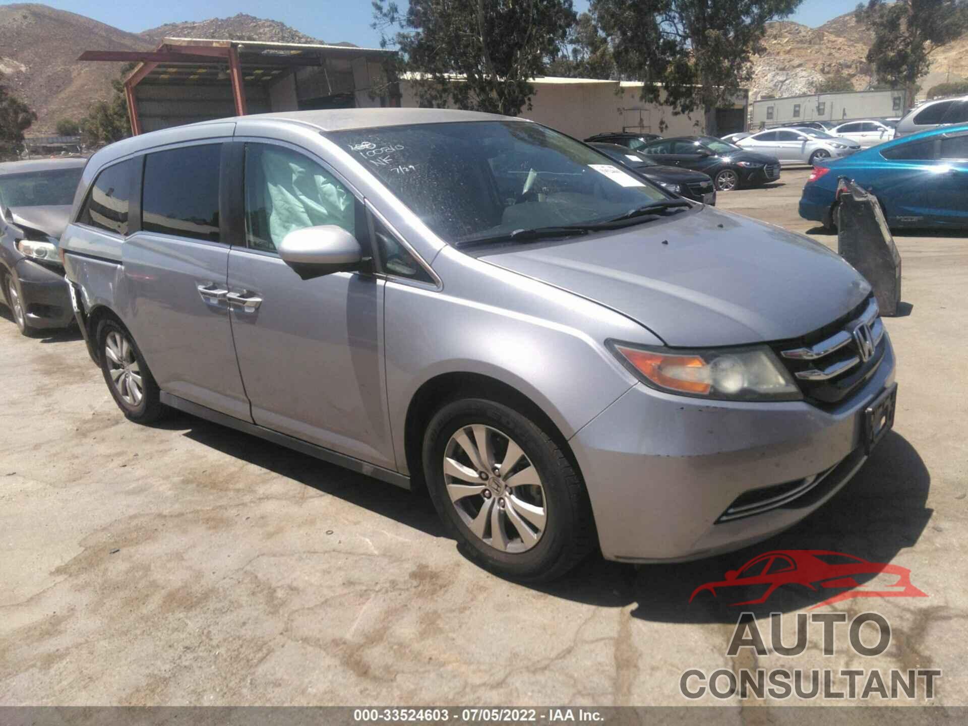 HONDA ODYSSEY 2017 - 5FNRL5H36HB019434