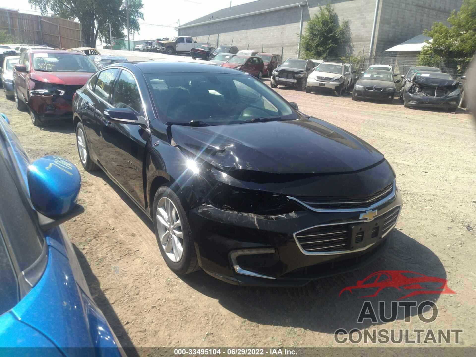 CHEVROLET MALIBU 2017 - 1G1ZE5ST4HF257290