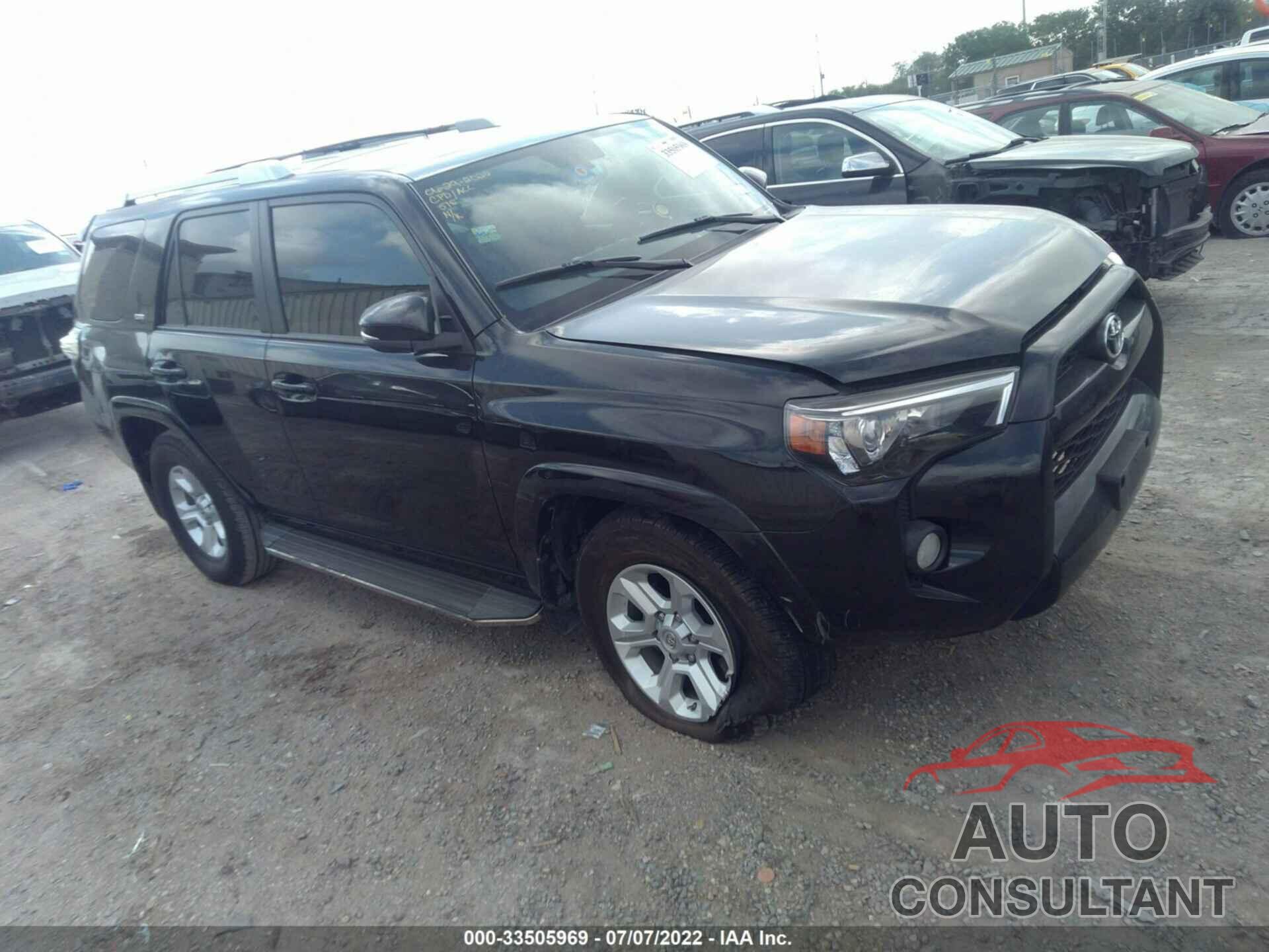 TOYOTA 4RUNNER 2016 - JTEBU5JR7G5391583