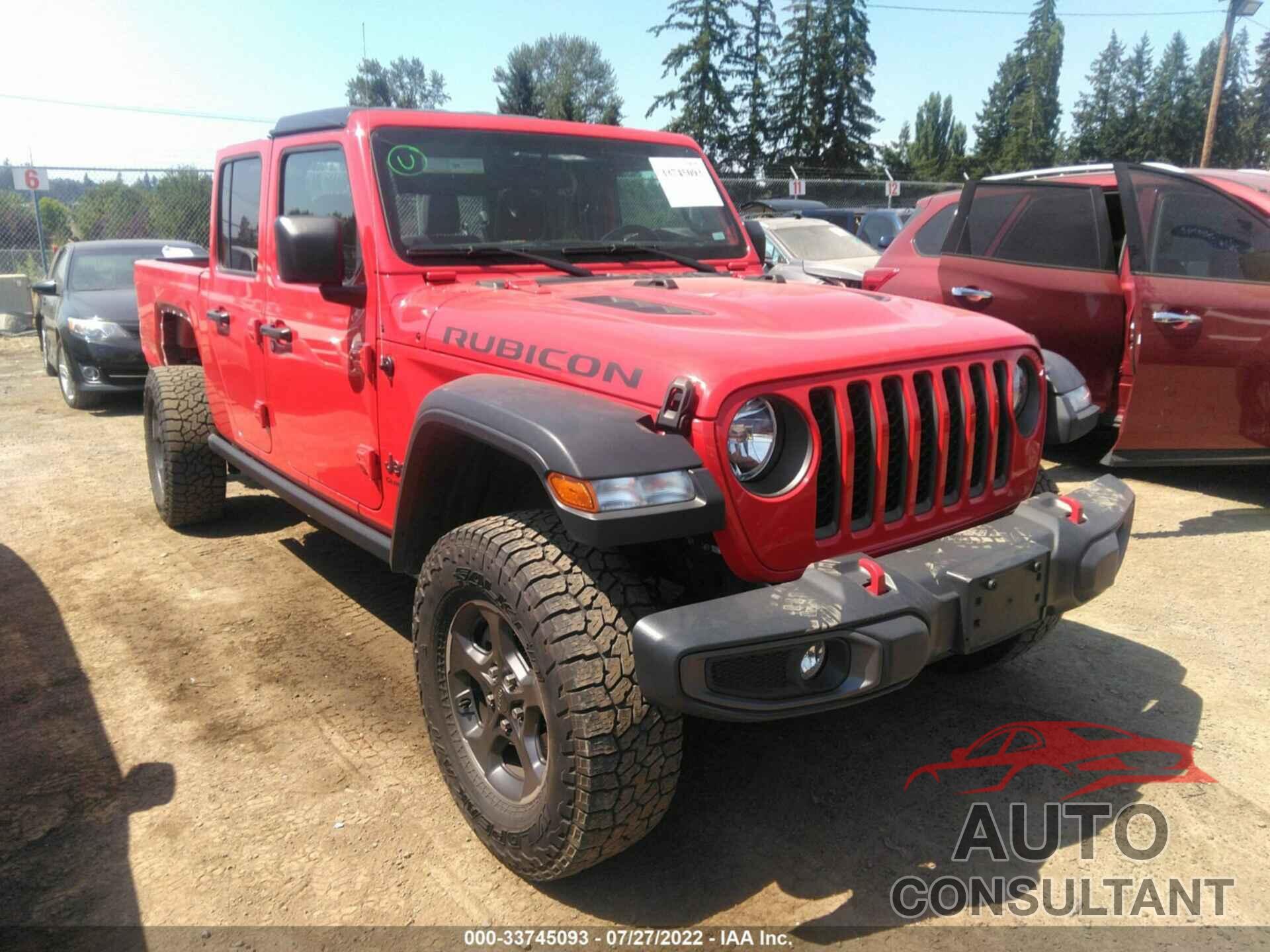 JEEP GLADIATOR 2020 - 1C6JJTBG6LL190345