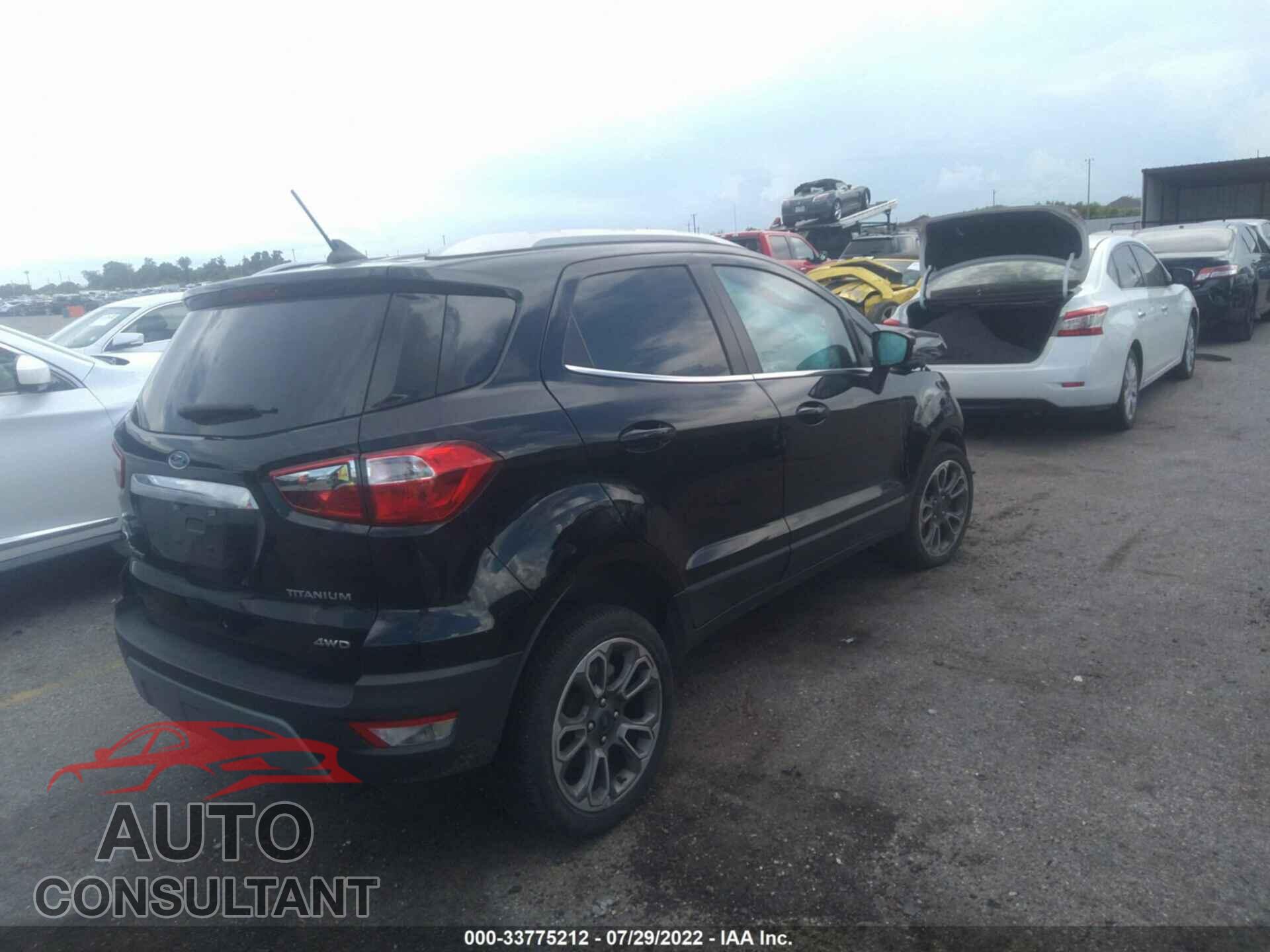 FORD ECOSPORT 2020 - MAJ6S3KL0LC352775