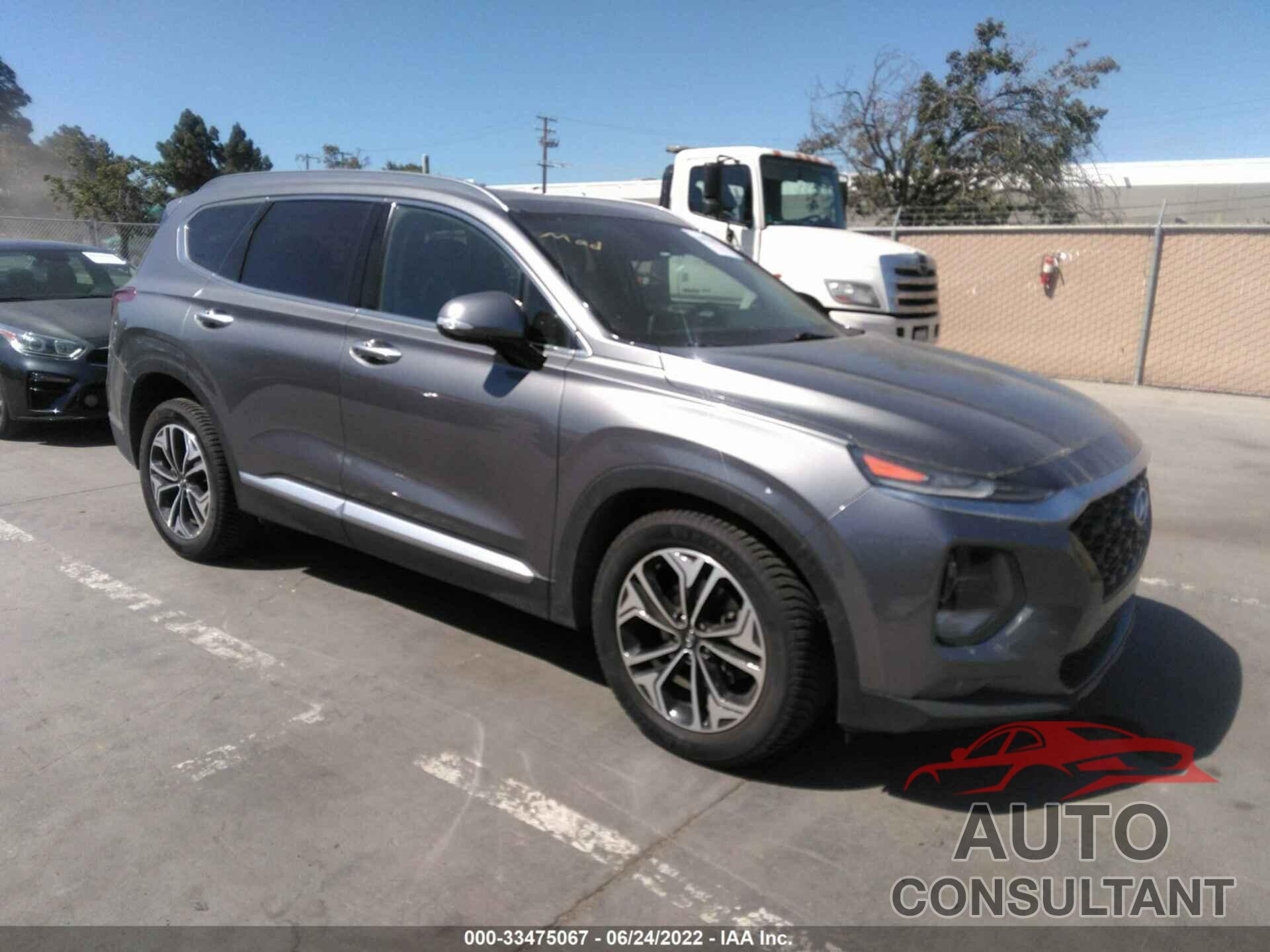 HYUNDAI SANTA FE 2019 - 5NMS5CAA1KH021994