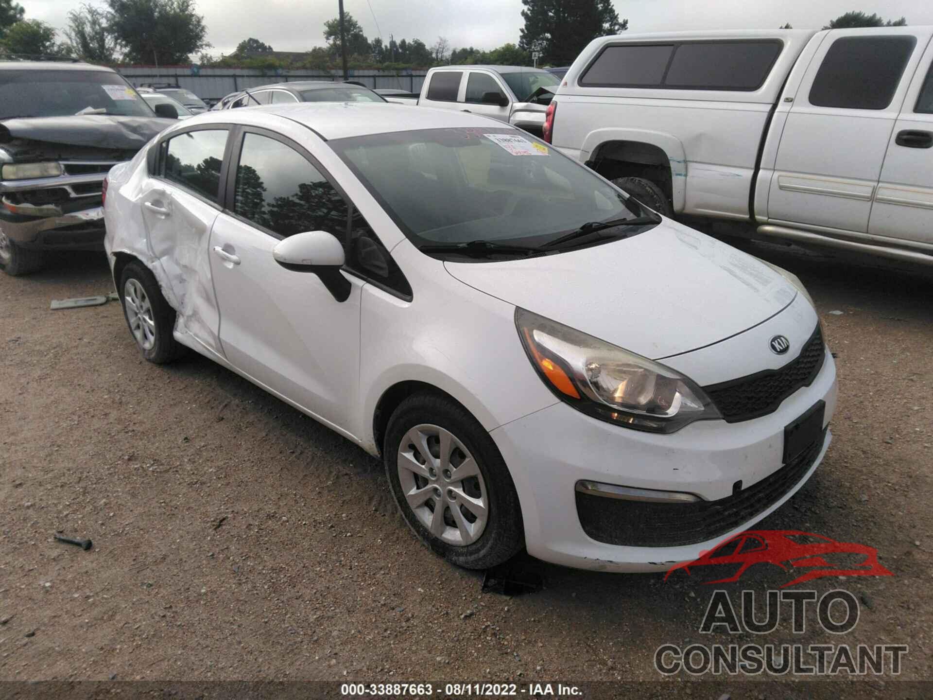 KIA RIO 2016 - KNADM4A38G6608990