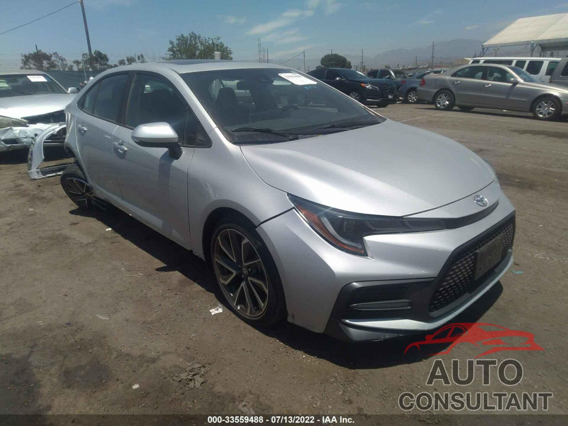 TOYOTA COROLLA 2020 - 5YFP4RCE9LP047388