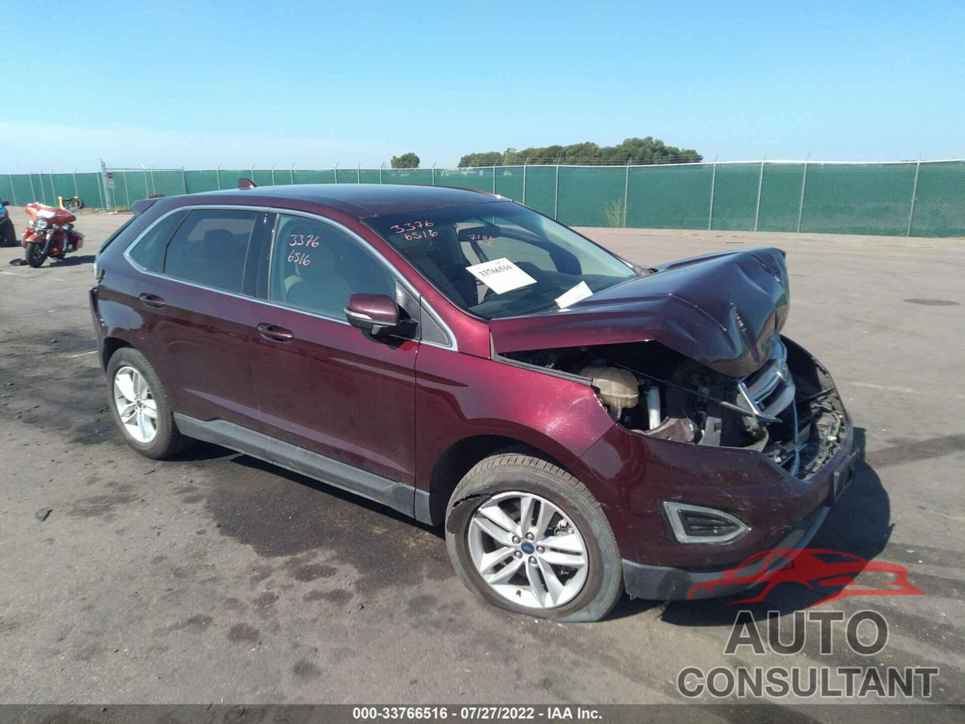 FORD EDGE 2017 - 2FMPK4J94HBB69327