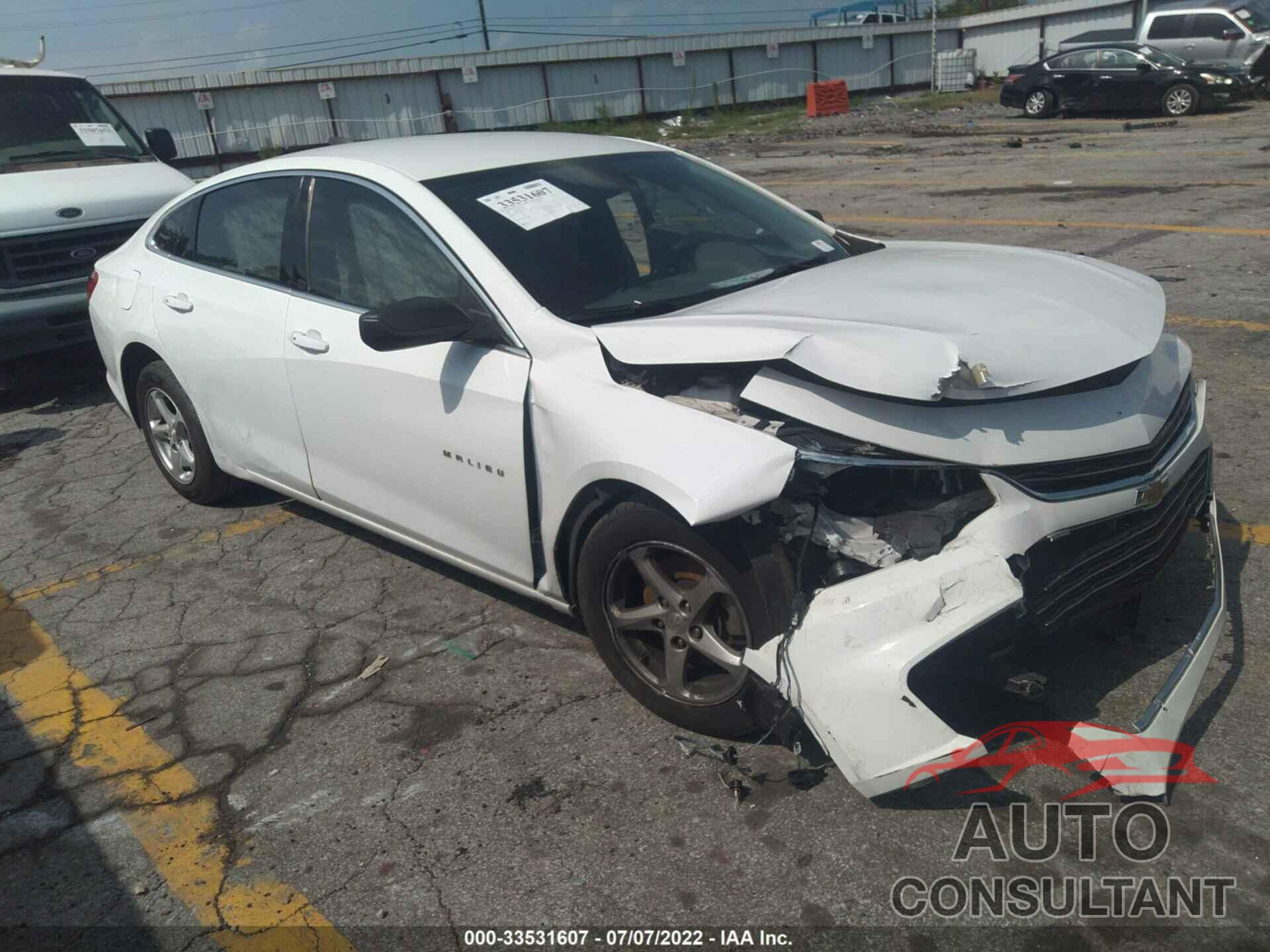 CHEVROLET MALIBU 2016 - 1G1ZB5ST2GF347576