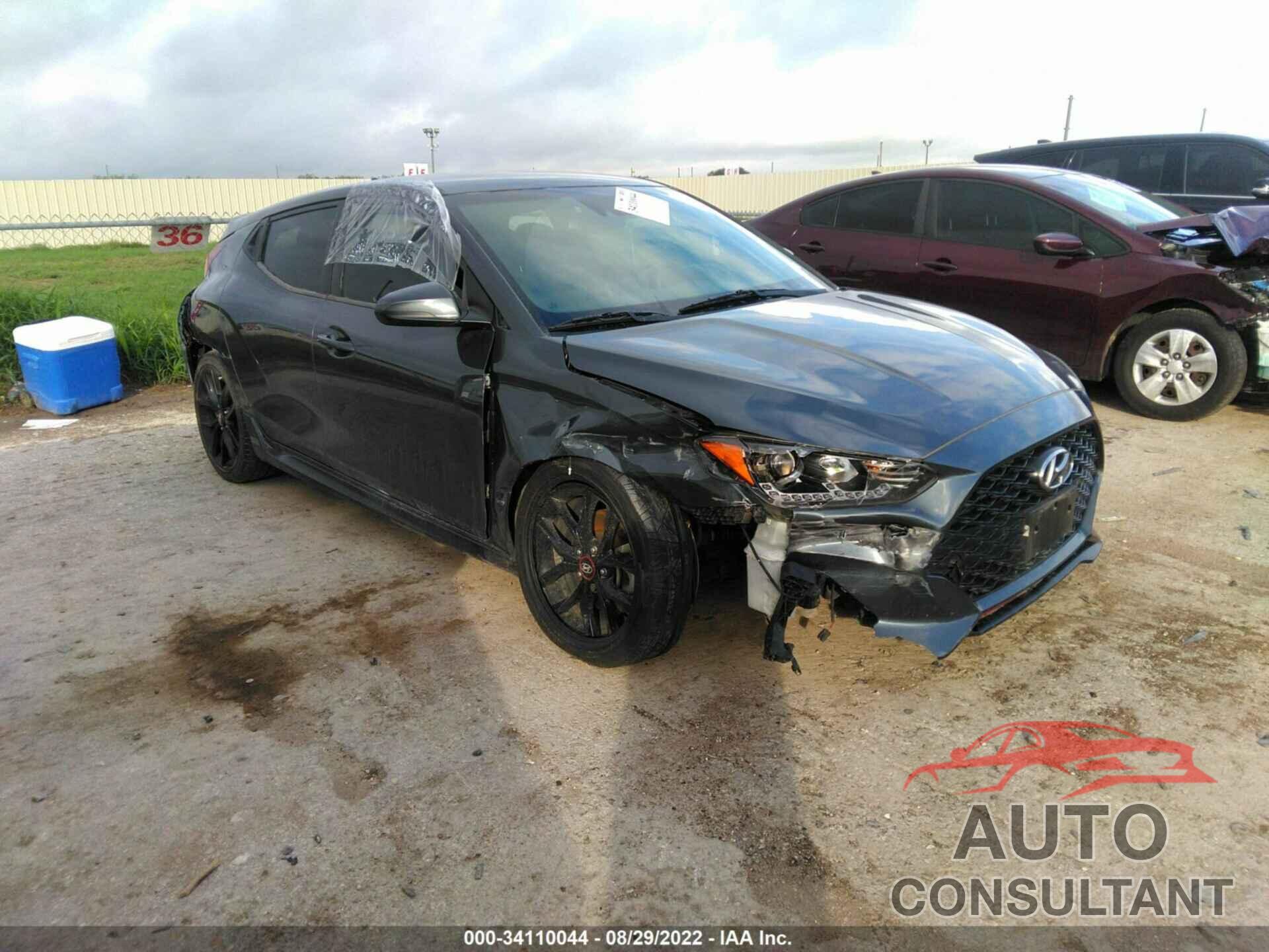 HYUNDAI VELOSTER 2019 - KMHTH6ABXKU007232