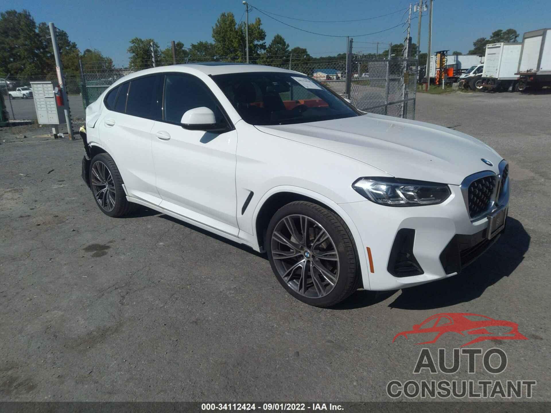 BMW X4 2022 - 5UX33DT03N9K84426