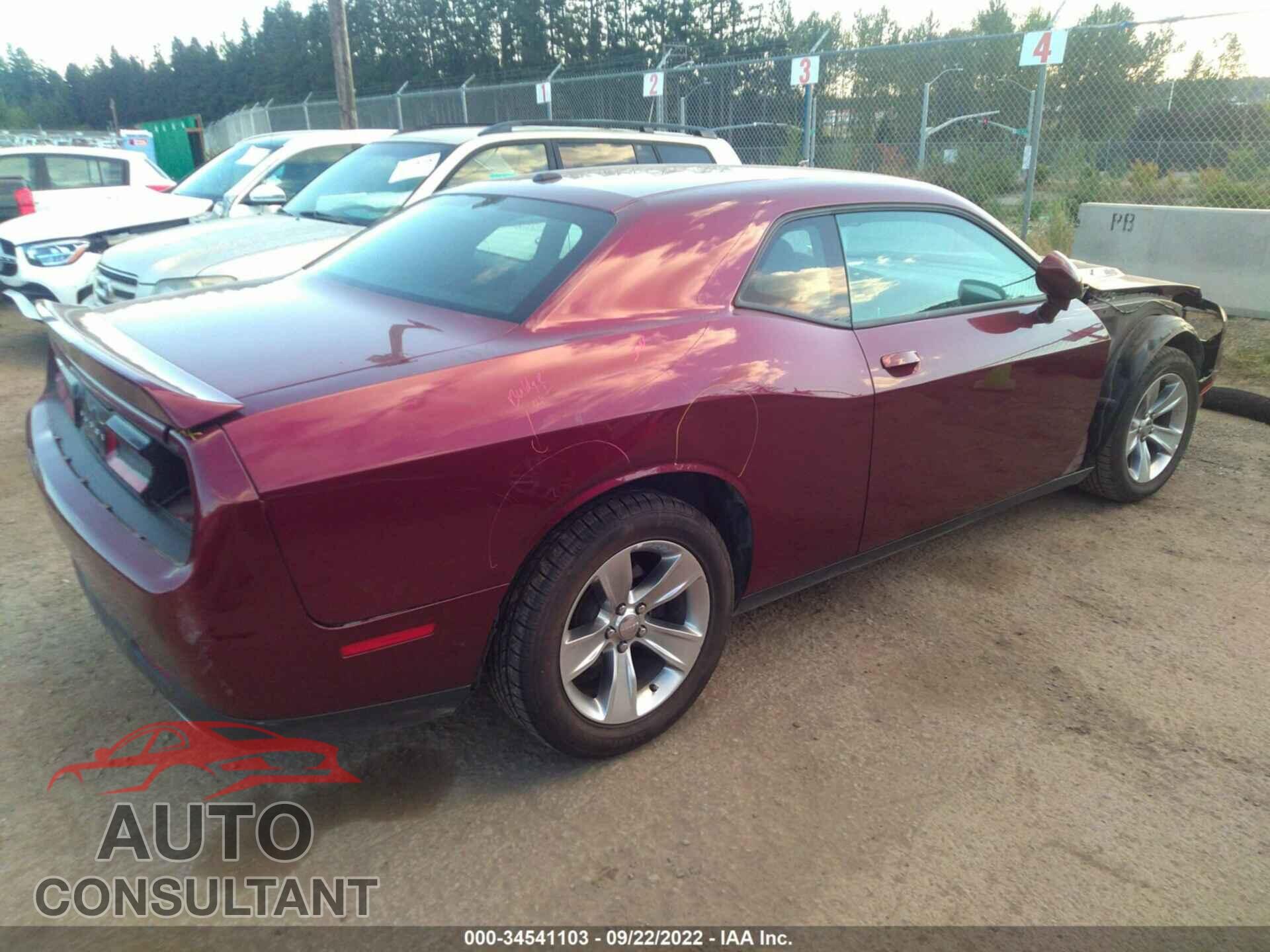 DODGE CHALLENGER 2021 - 2C3CDZAG4MH542595