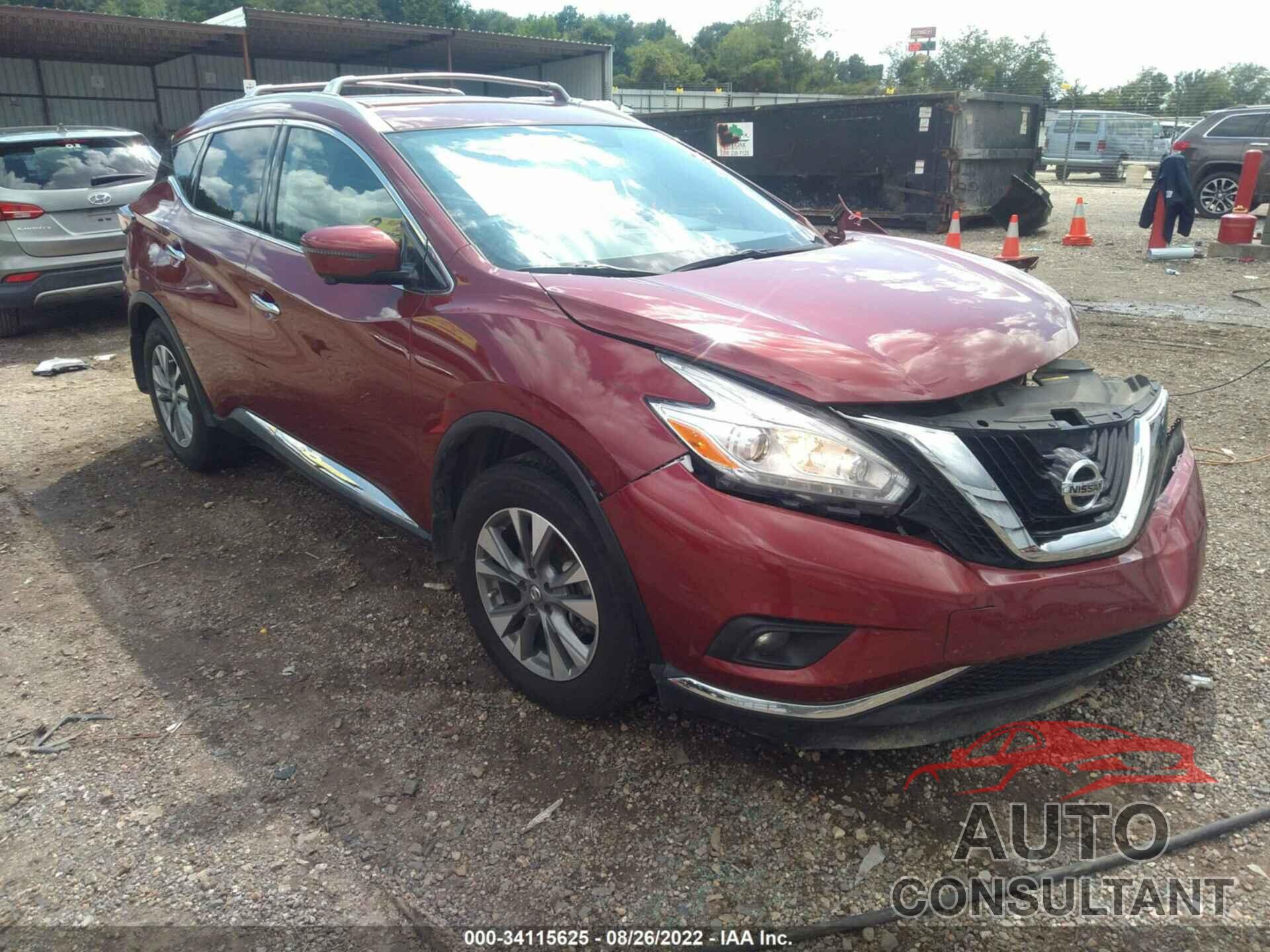 NISSAN MURANO 2017 - 5N1AZ2MG8HN200552