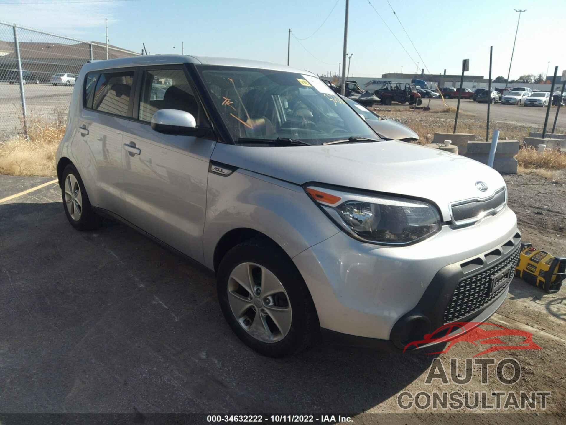 KIA SOUL 2016 - KNDJN2A21G7830358