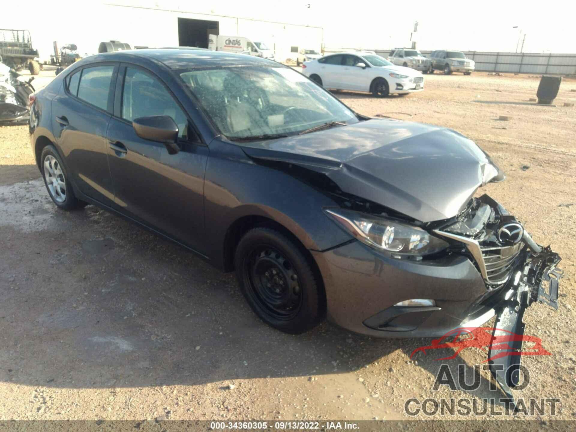 MAZDA MAZDA3 2016 - 3MZBM1T73GM282179