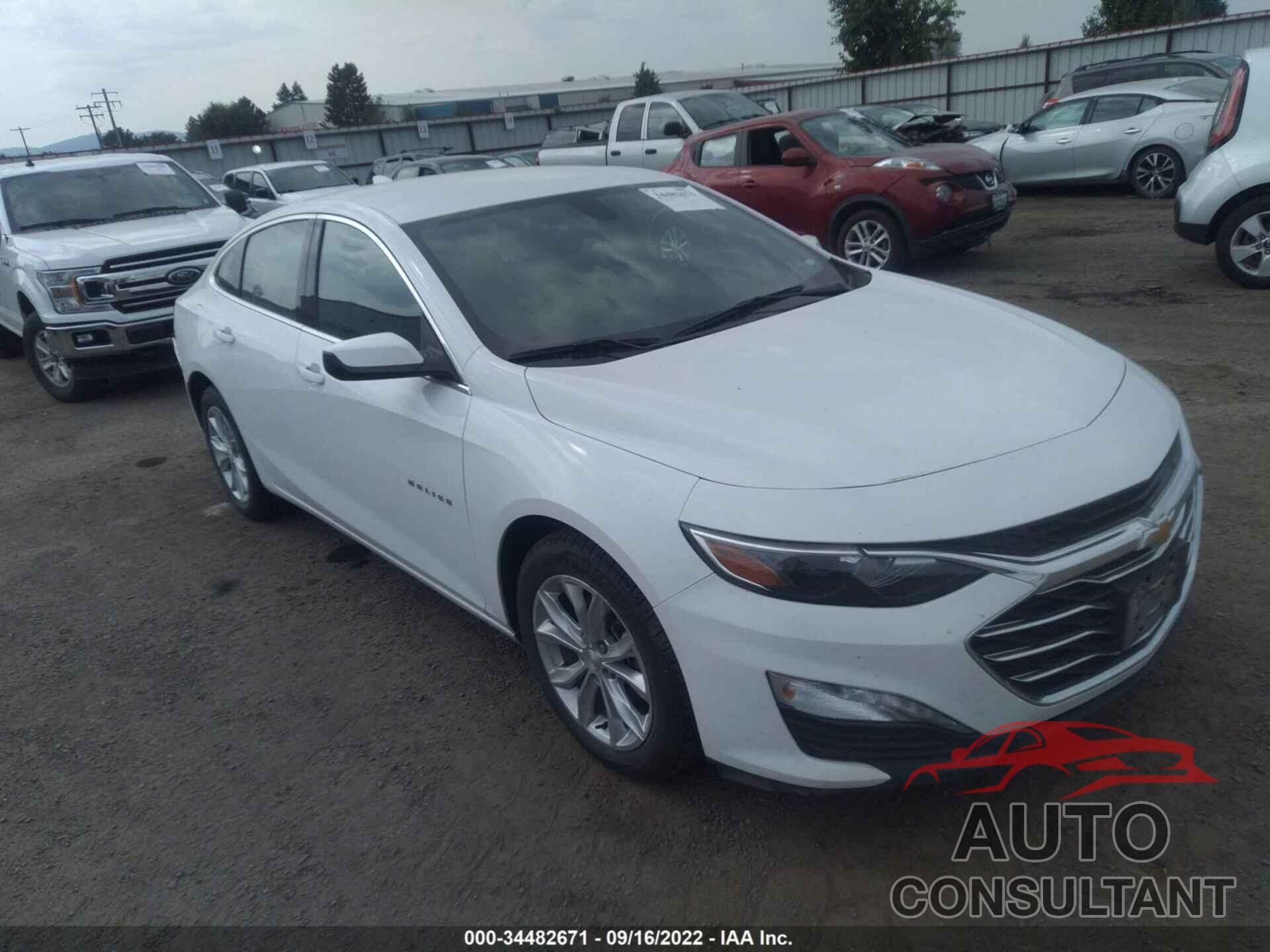 CHEVROLET MALIBU 2020 - 1G1ZD5ST5LF074735