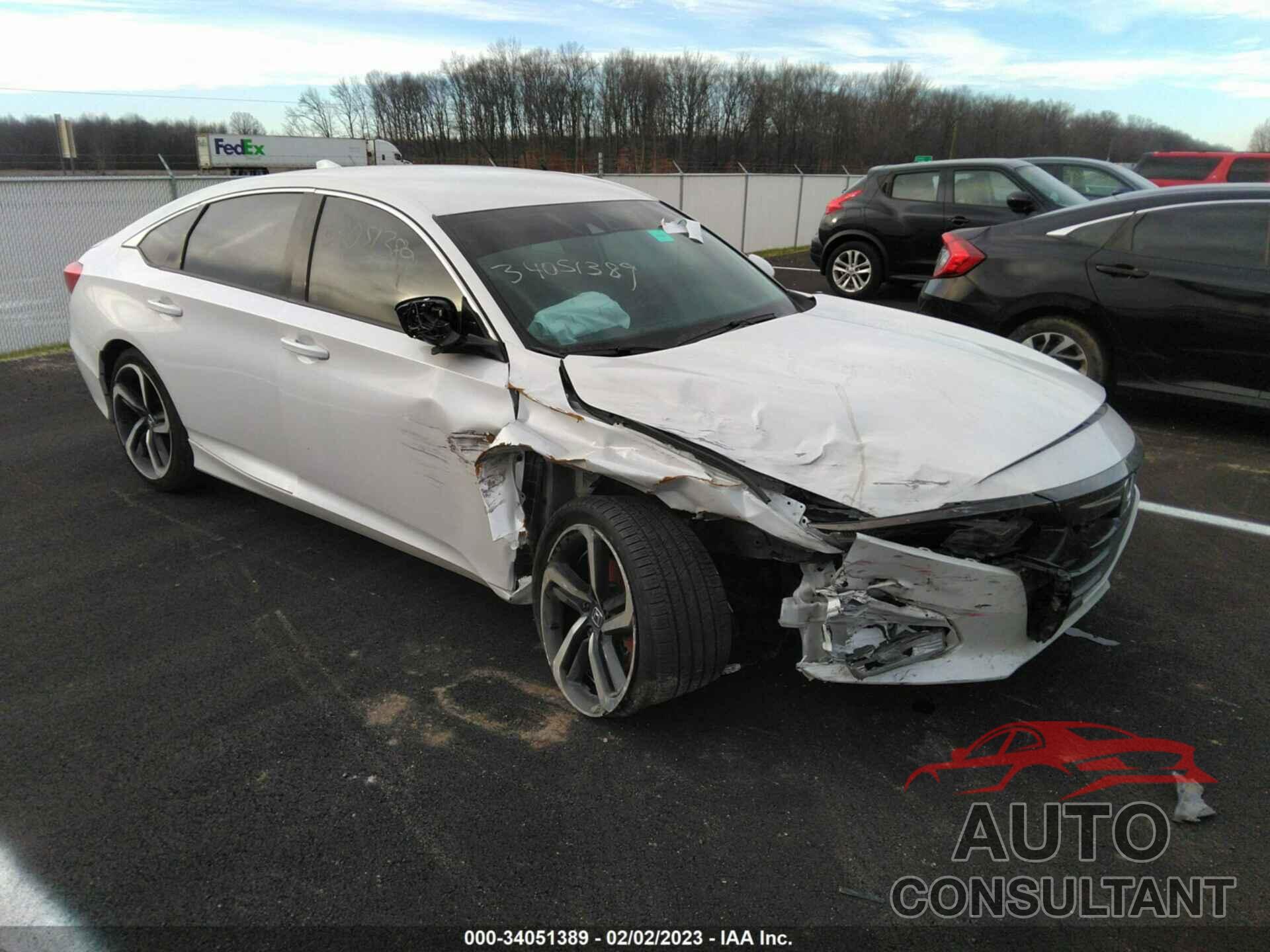 HONDA ACCORD SEDAN 2020 - 1HGCV1F37LA041313