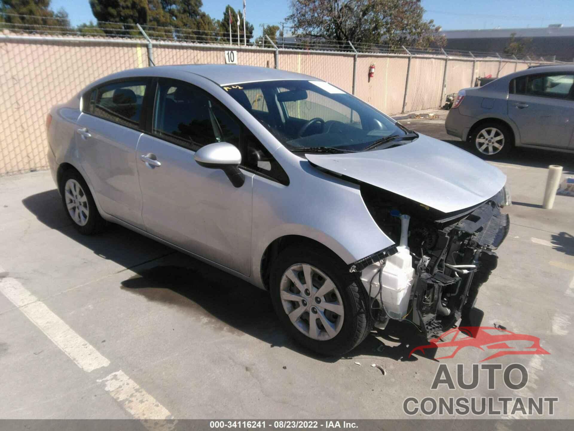 KIA RIO 2016 - KNADM4A30G6548171