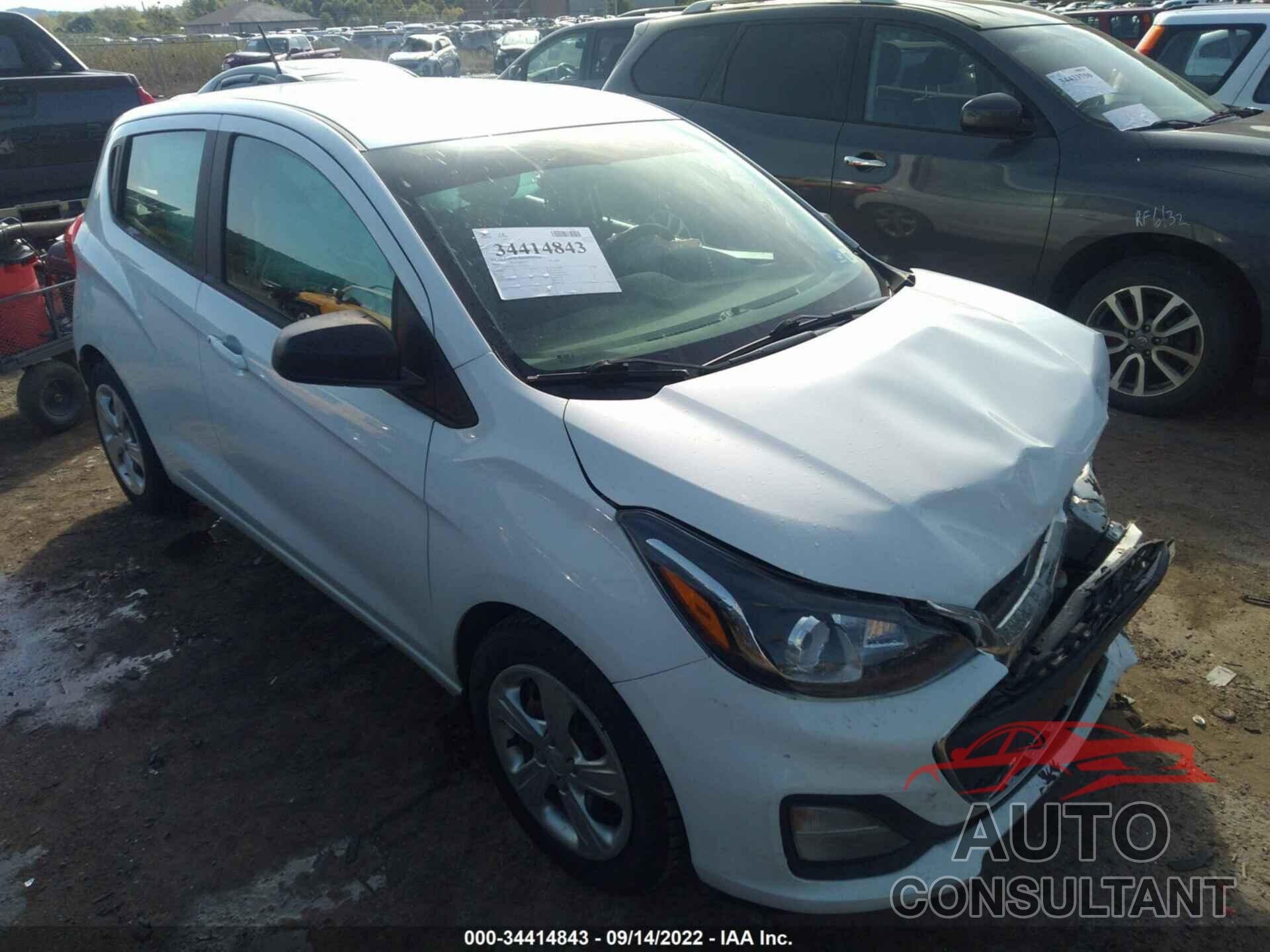 CHEVROLET SPARK 2020 - KL8CA6SA3LC412251