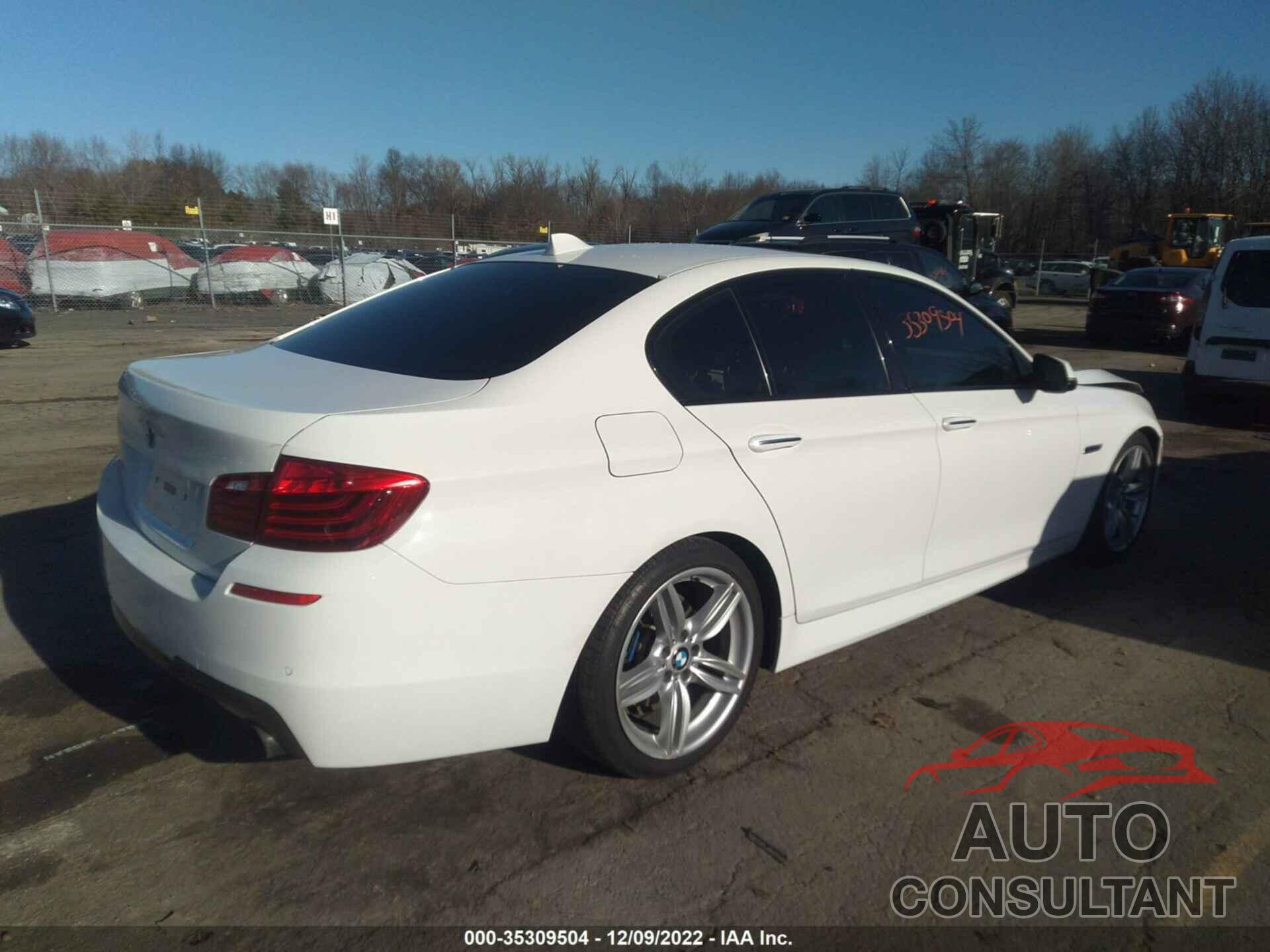 BMW 5 SERIES 2014 - WBA5B3C57ED293045
