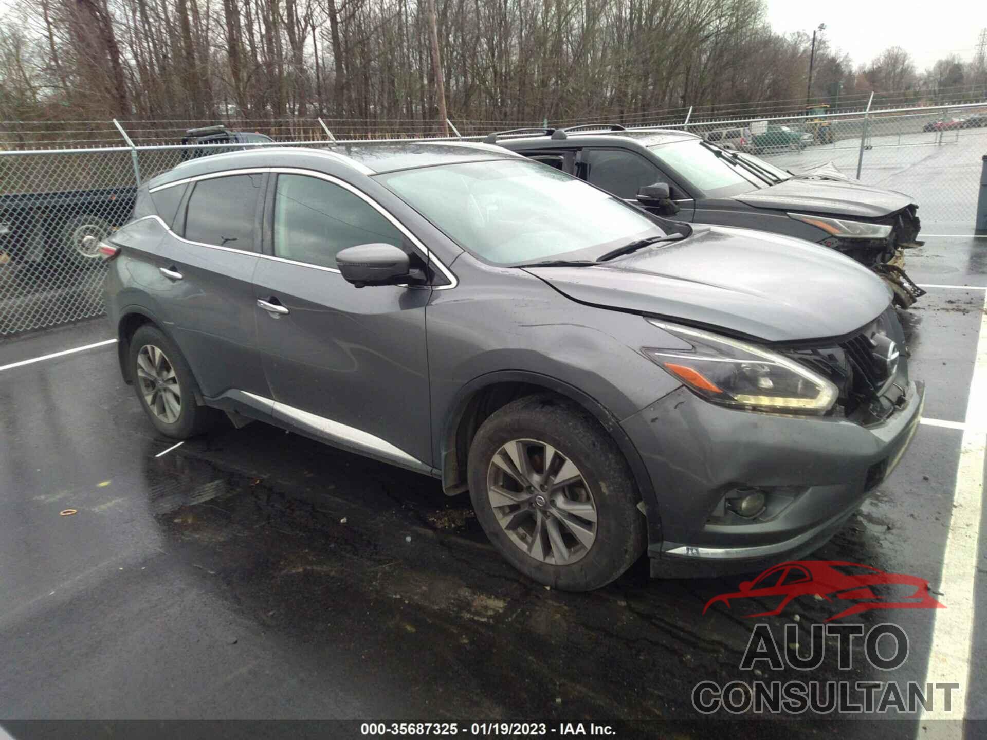 NISSAN MURANO 2018 - 5N1AZ2MG4JN160931