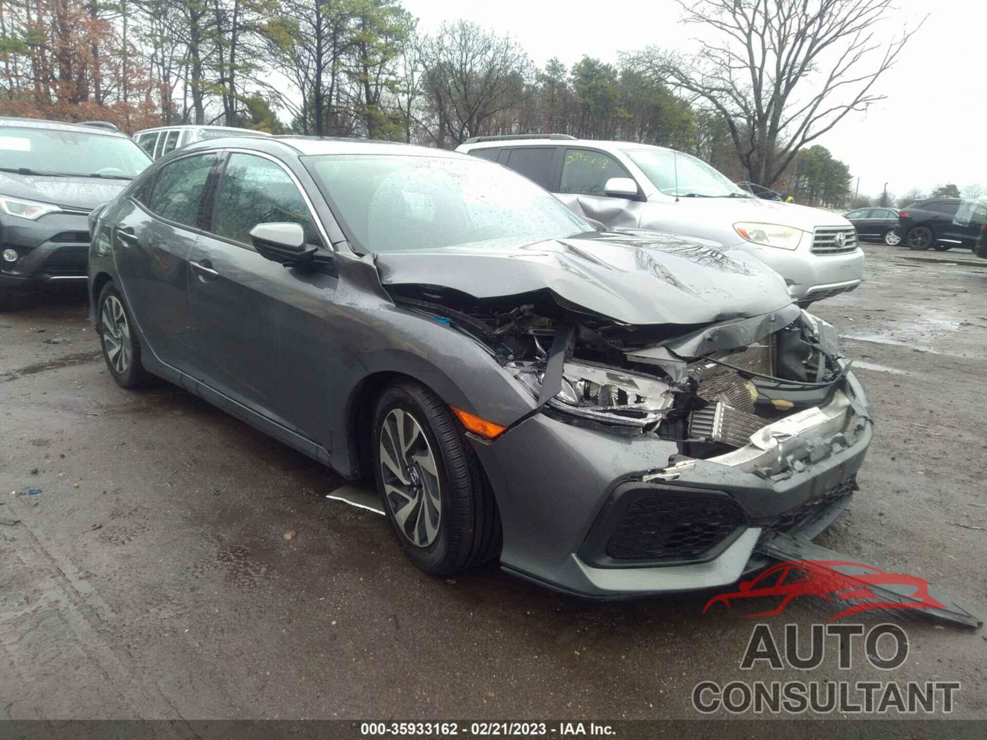 HONDA CIVIC HATCHBACK 2017 - SHHFK7H29HU406647