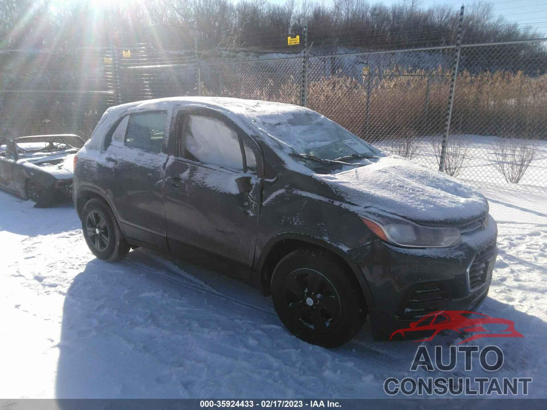 CHEVROLET TRAX 2019 - 3GNCJKSB4KL389954