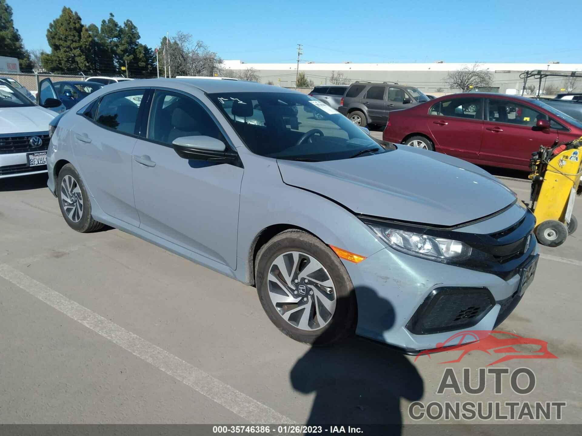 HONDA CIVIC HATCHBACK 2019 - SHHFK7H38KU422158