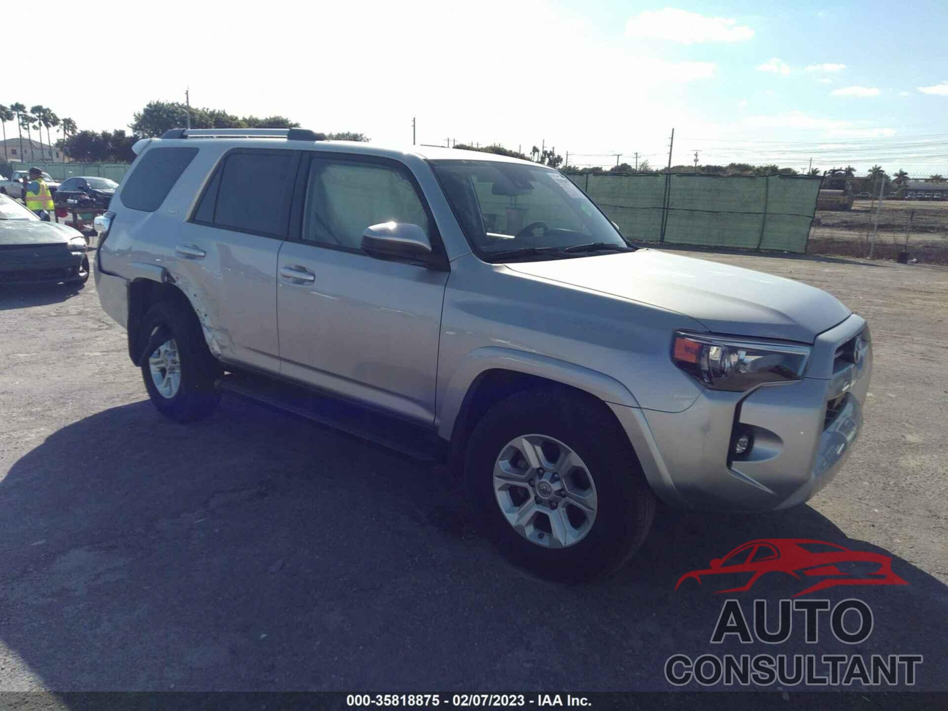 TOYOTA 4RUNNER 2021 - JTEEU5JR9M5250216