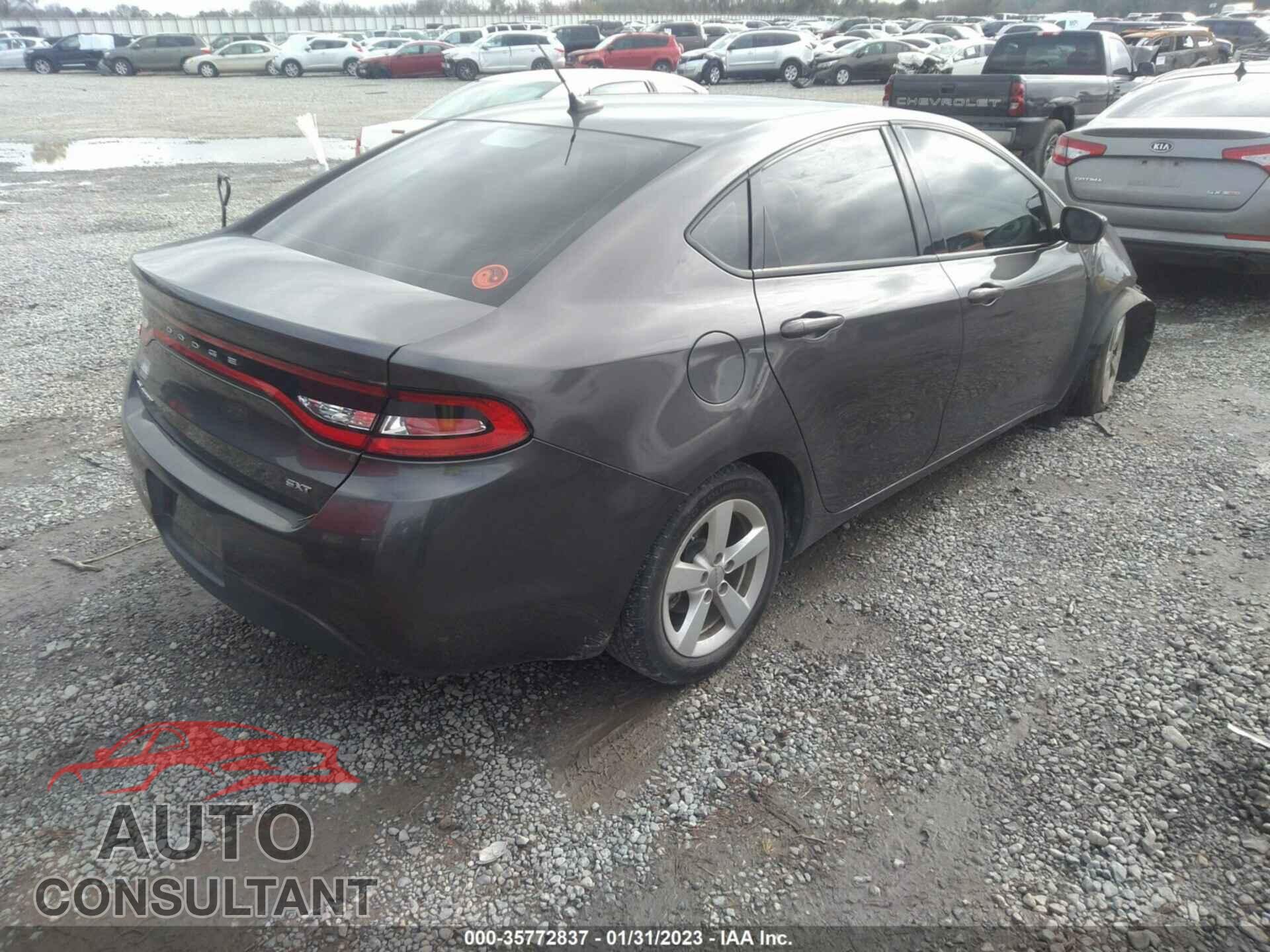 DODGE DART 2015 - 1C3CDFBB0FD194635