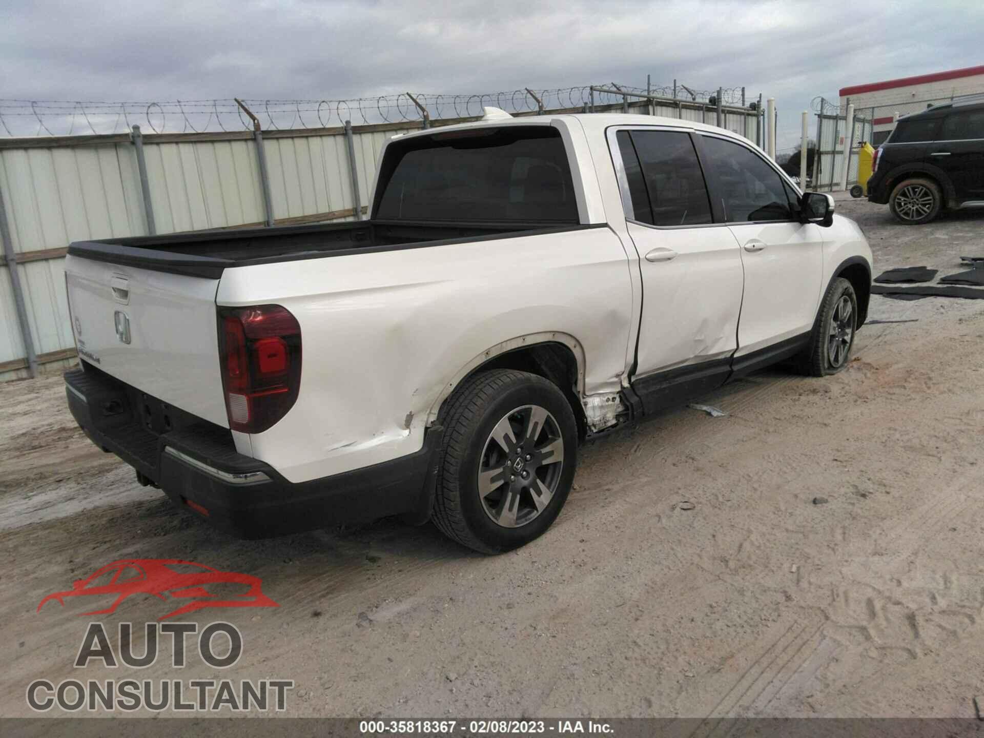 HONDA RIDGELINE 2017 - 5FPYK2F64HB006604