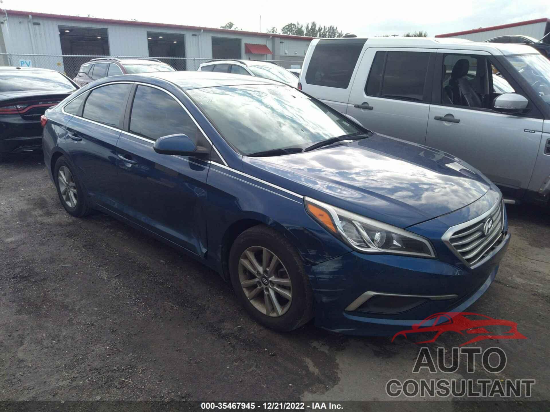 HYUNDAI SONATA 2017 - 5NPE24AF7HH496276