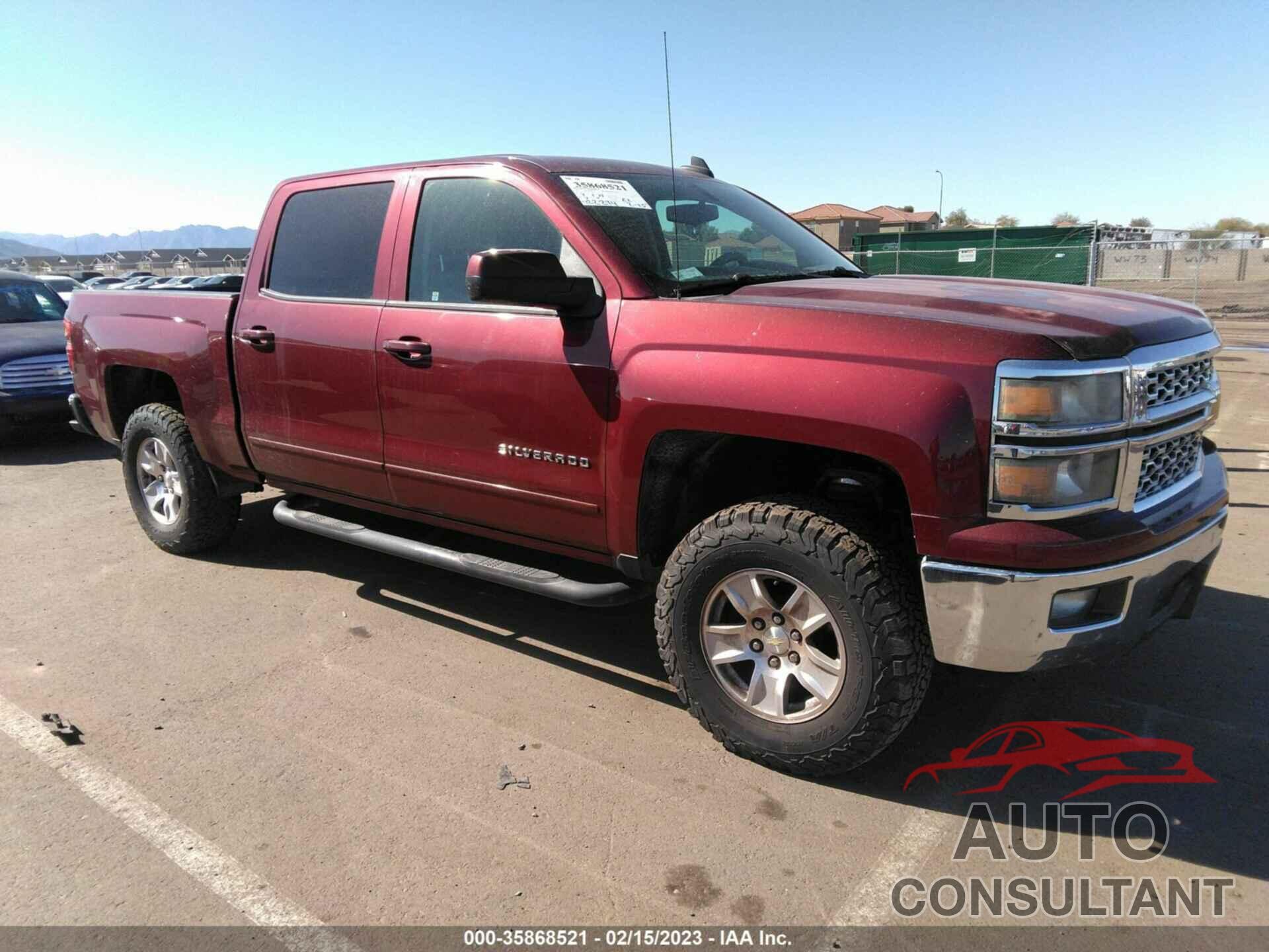 CHEVROLET SILVERADO 1500 2015 - 3GCPCREH3FG169054
