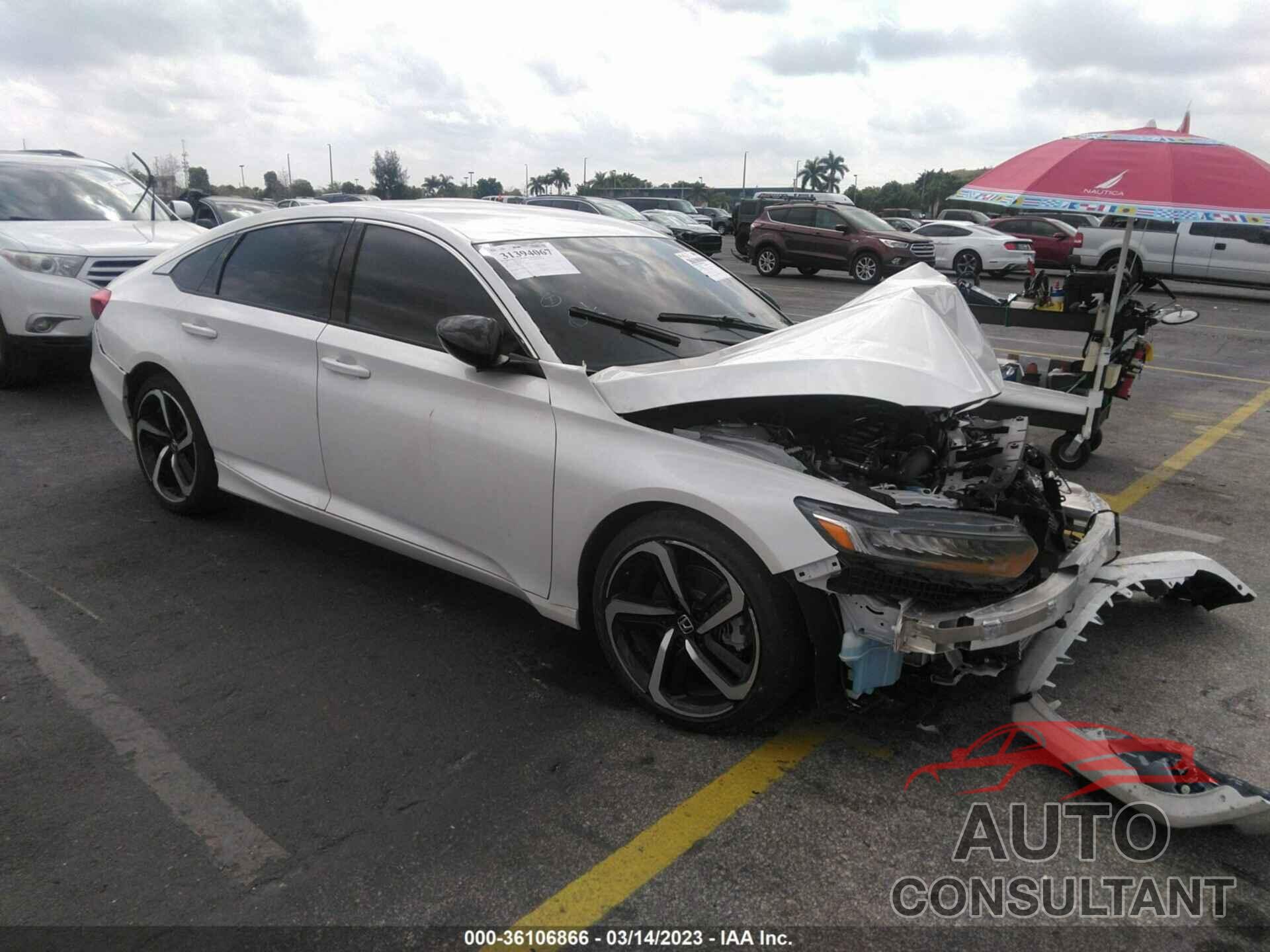 HONDA ACCORD SEDAN 2021 - 1HGCV1F36MA081254