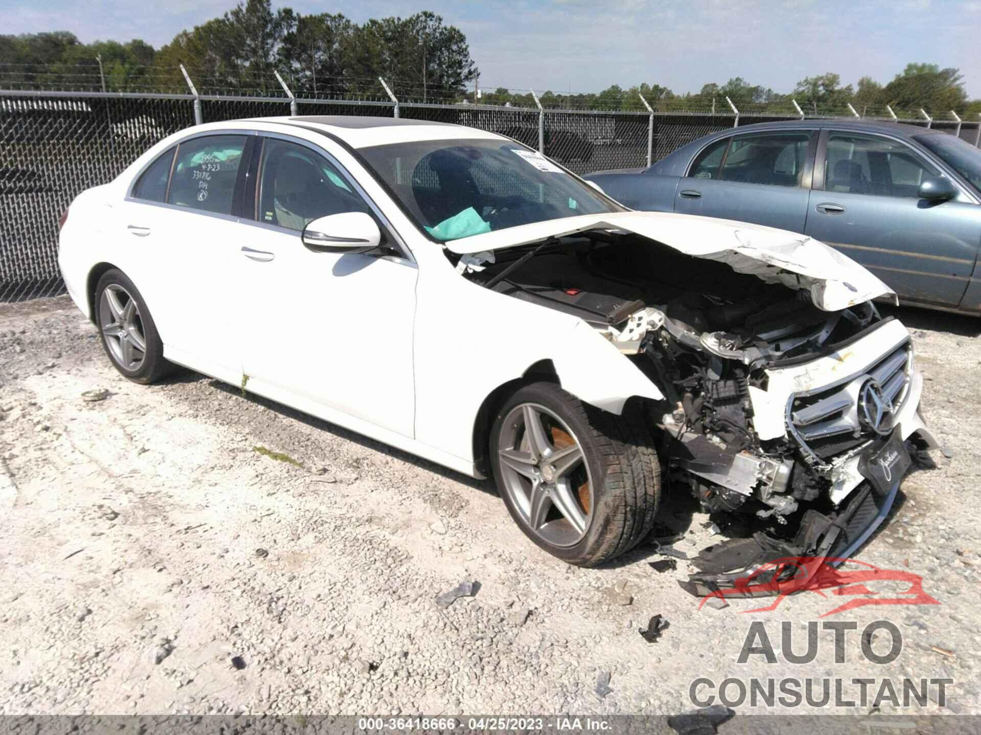 MERCEDES-BENZ E-CLASS 2017 - WDDZF4KB1HA034102