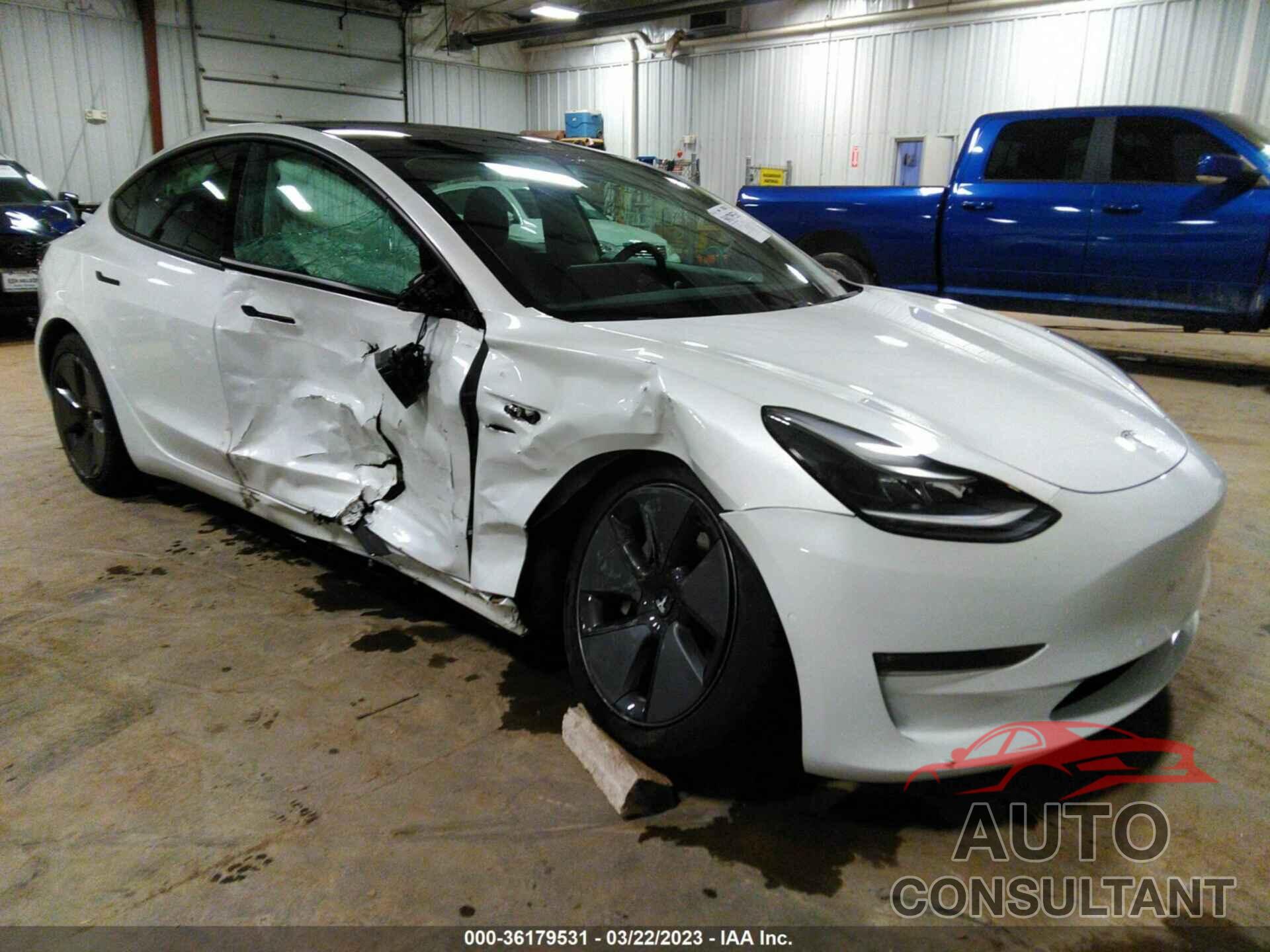 TESLA MODEL 3 2021 - 5YJ3E1EB6MF924853