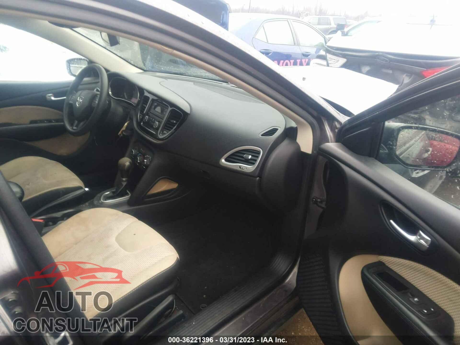 DODGE DART 2015 - 1C3CDFBB6FD222020