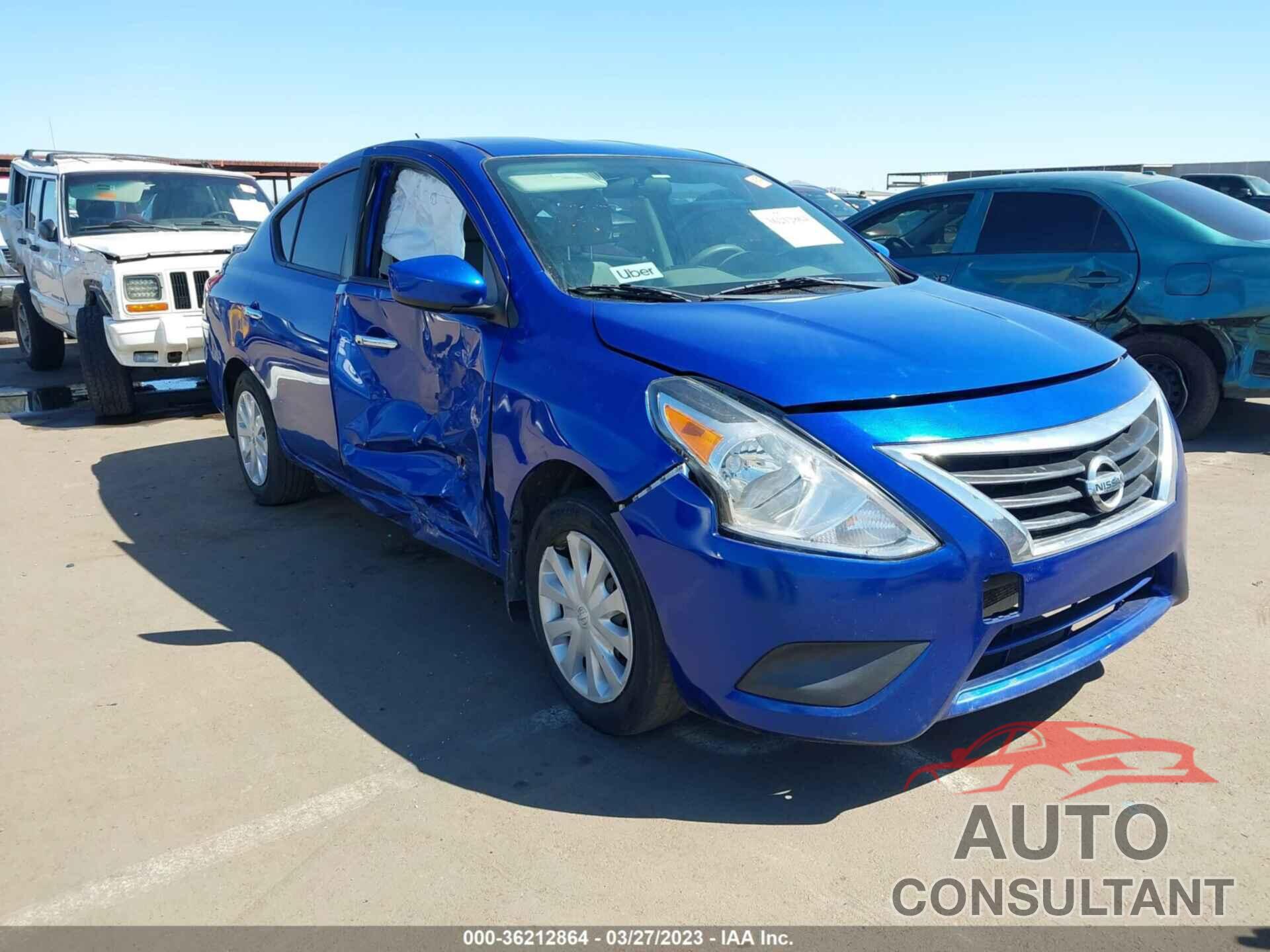 NISSAN VERSA 2015 - 3N1CN7AP6FL825221